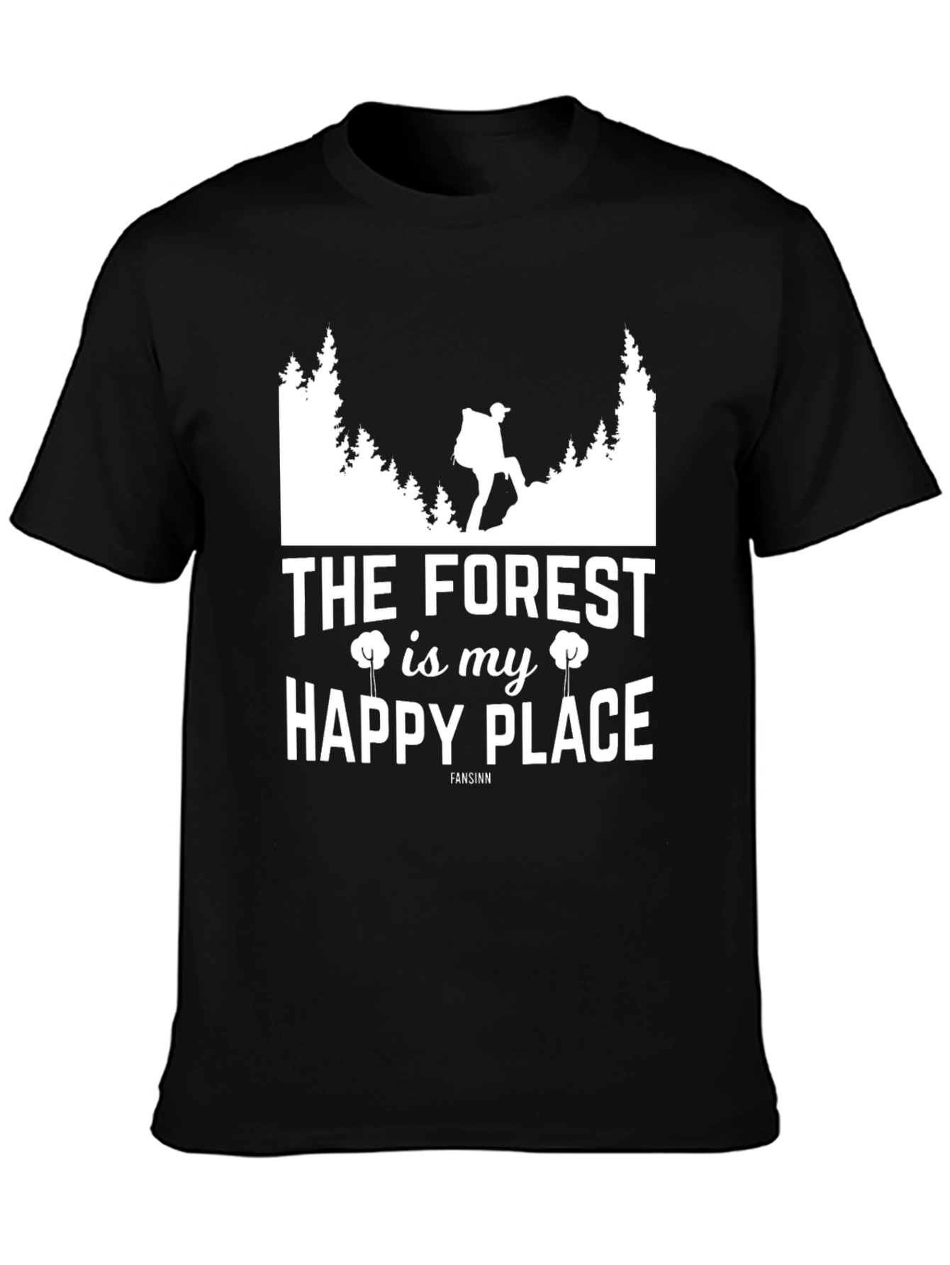 The Forest Is My Happy Place Graphic T-Shirt