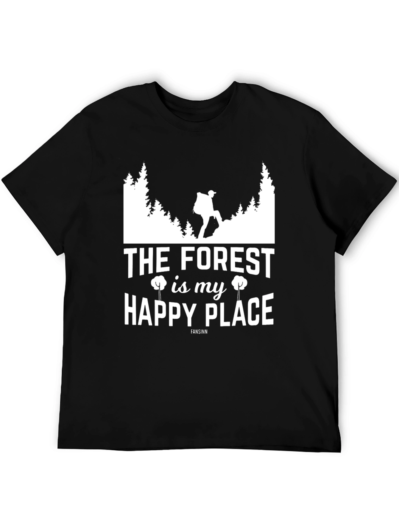 The Forest Is My Happy Place Graphic T-Shirt