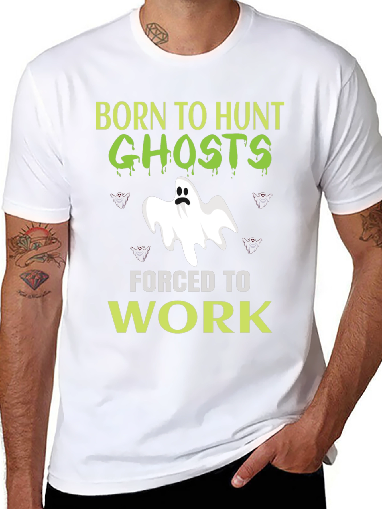 Born to Hunt Ghosts T-Shirt - Halloween Tee