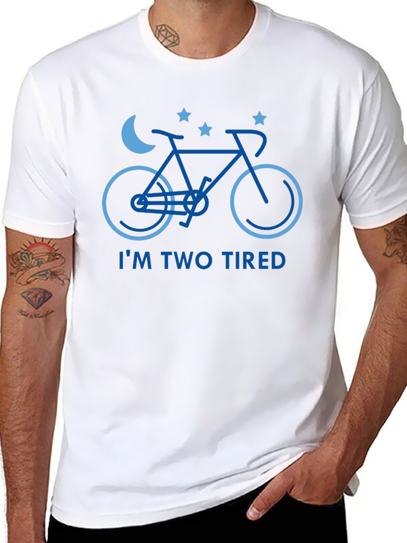 Im Two Tired - Cycling T-Shirt