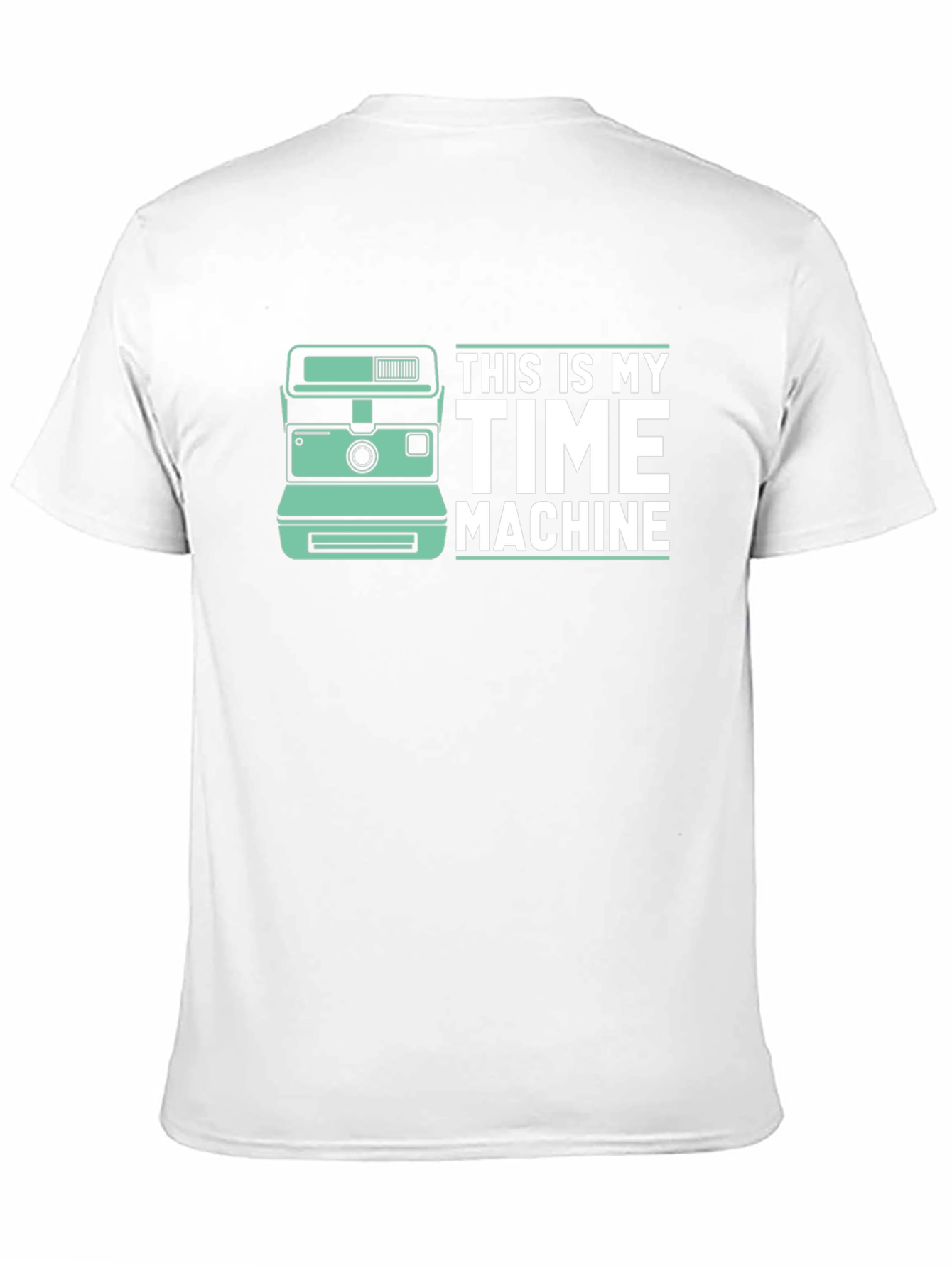 Time Machine Camera Graphic Tee - Black