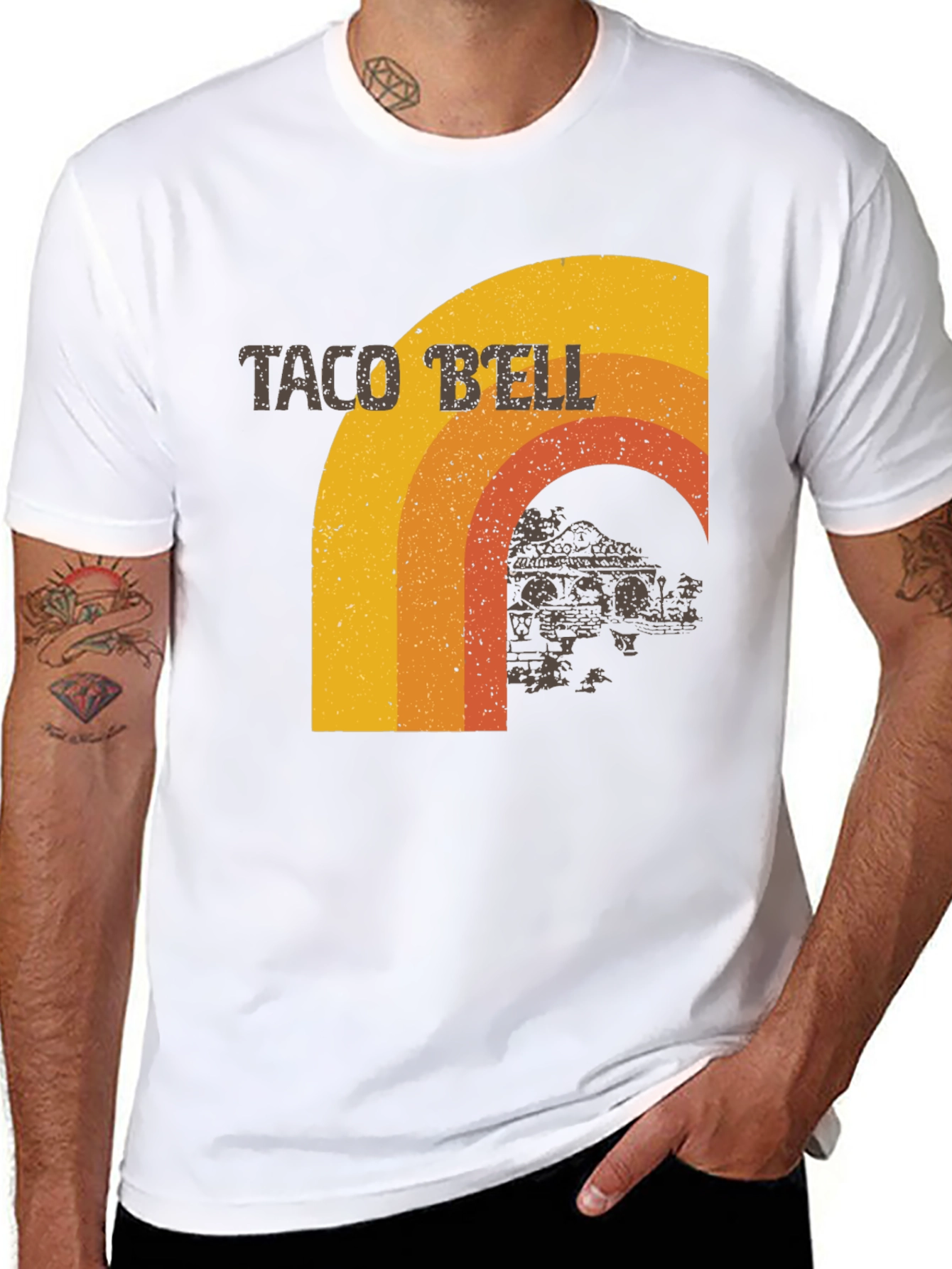Retro Taco Bell Black T-Shirt