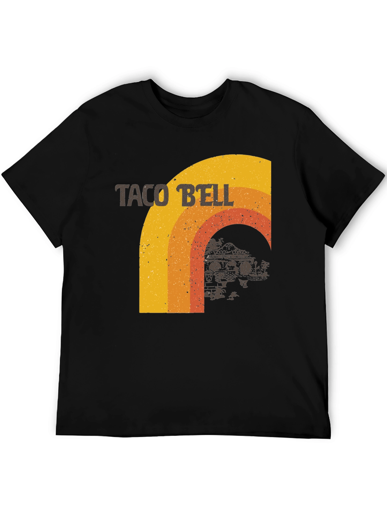 Retro Taco Bell Black T-Shirt