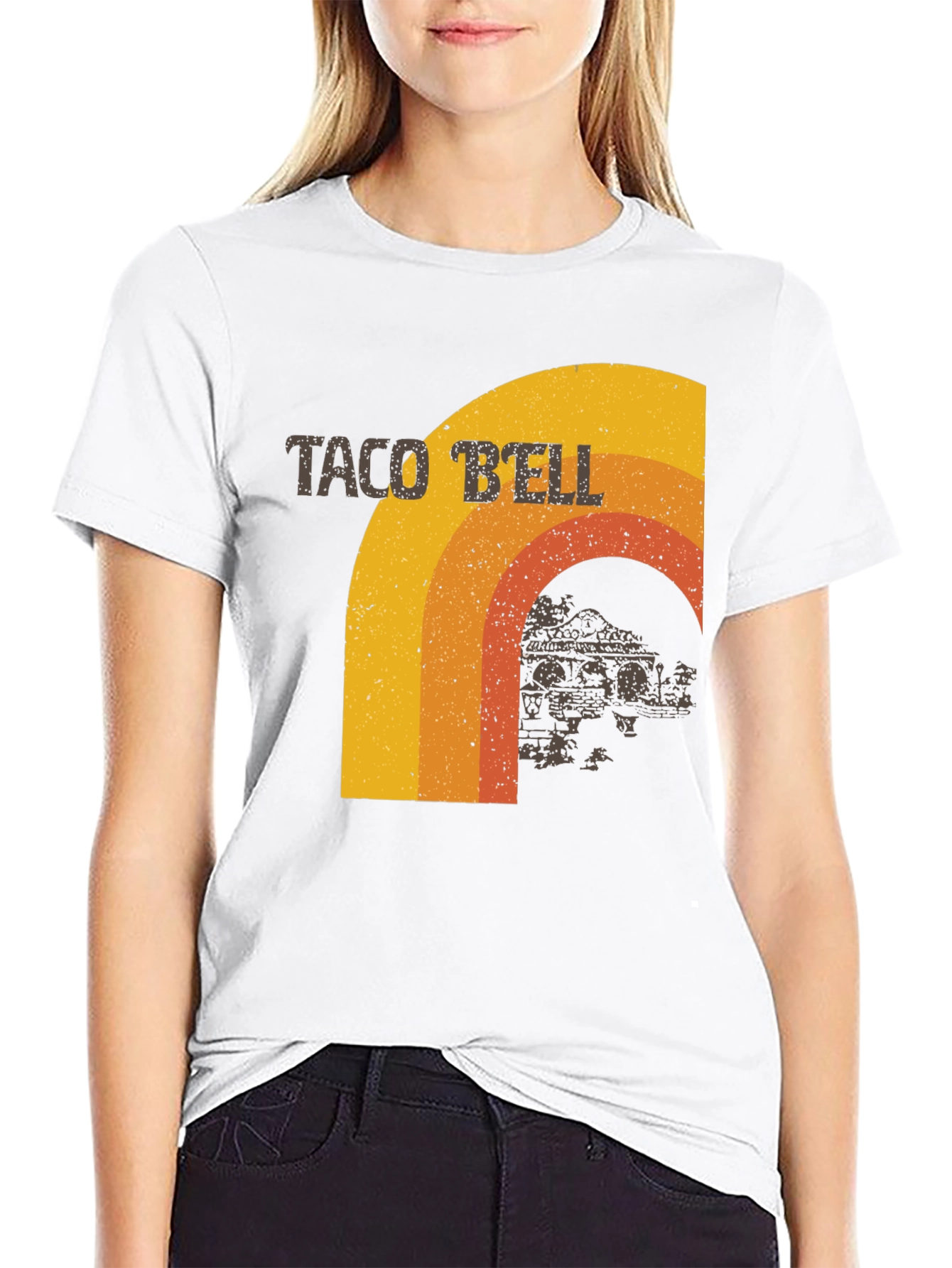 Retro Taco Bell Black T-Shirt