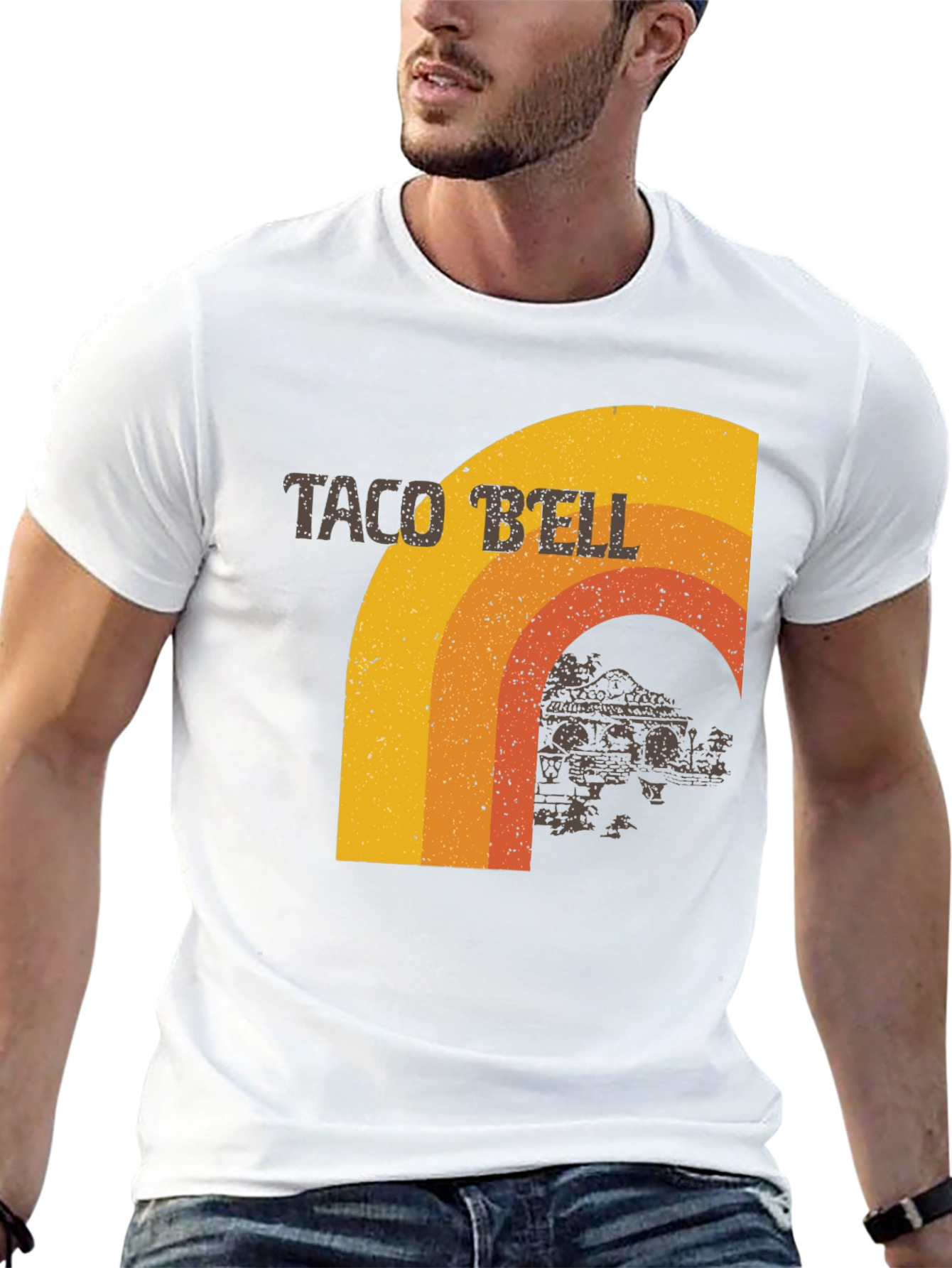 Retro Taco Bell Black T-Shirt