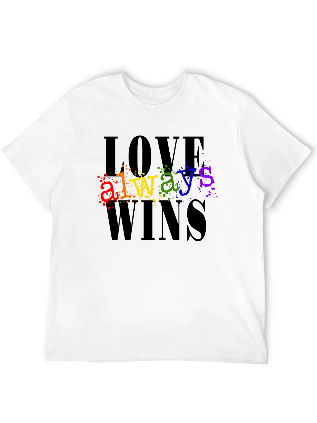 Love Always Wins LGBTQ Pride T-Shirt