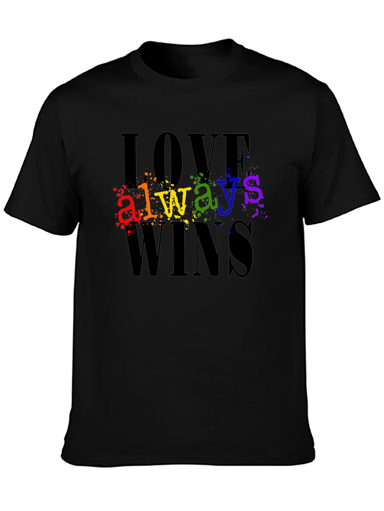 Love Always Wins LGBTQ Pride T-Shirt