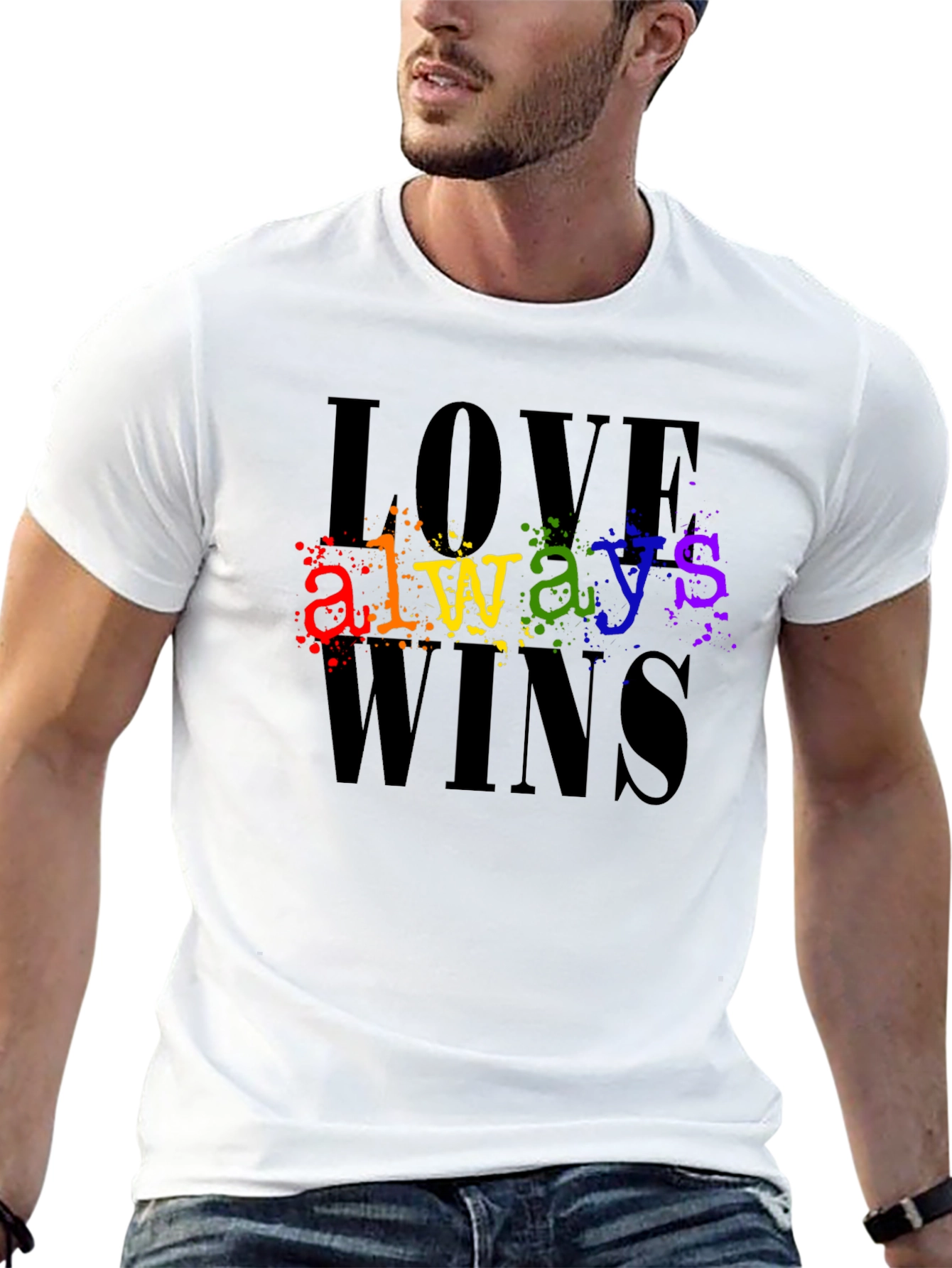 Love Always Wins LGBTQ Pride T-Shirt