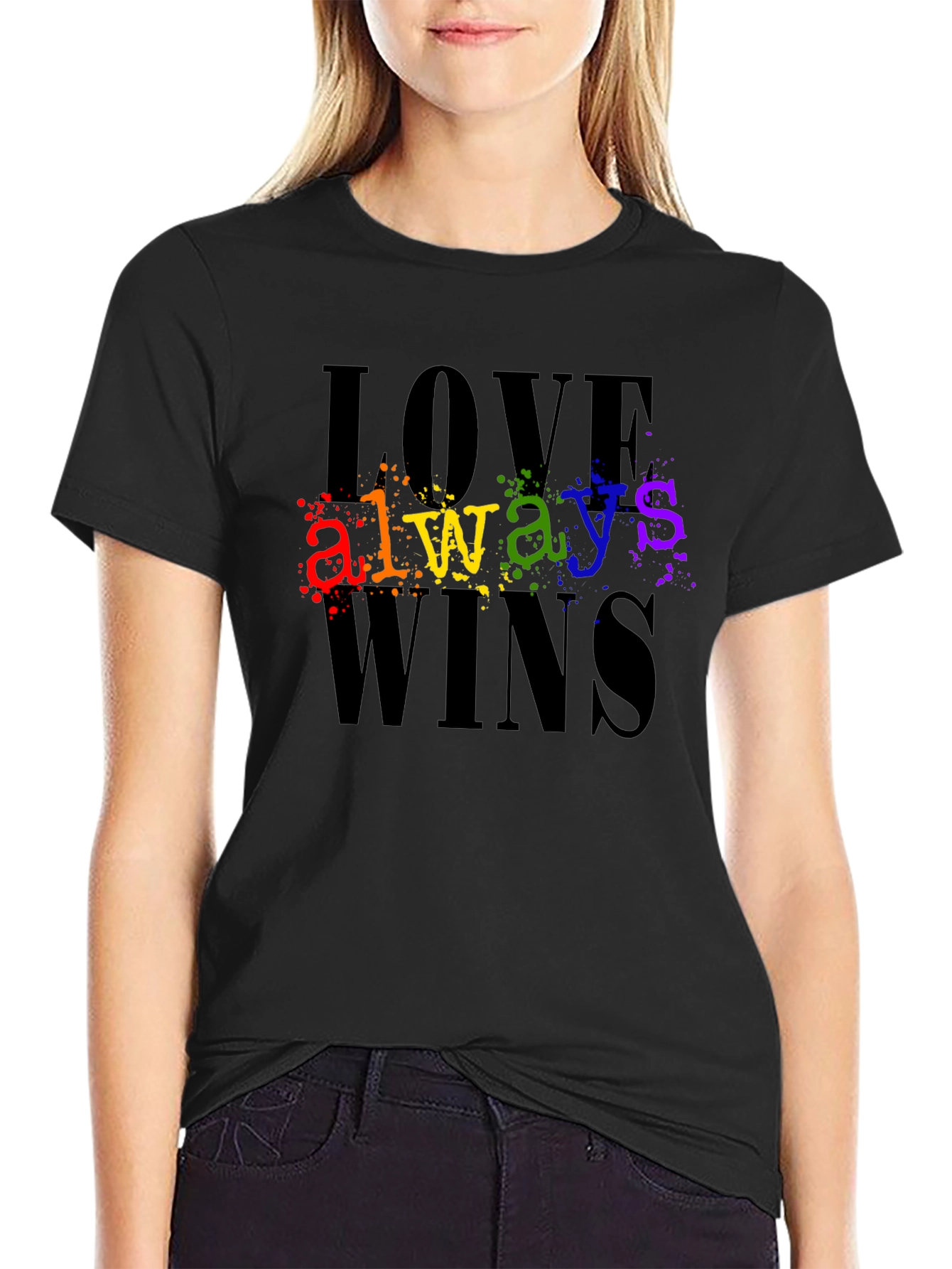 Love Always Wins LGBTQ Pride T-Shirt