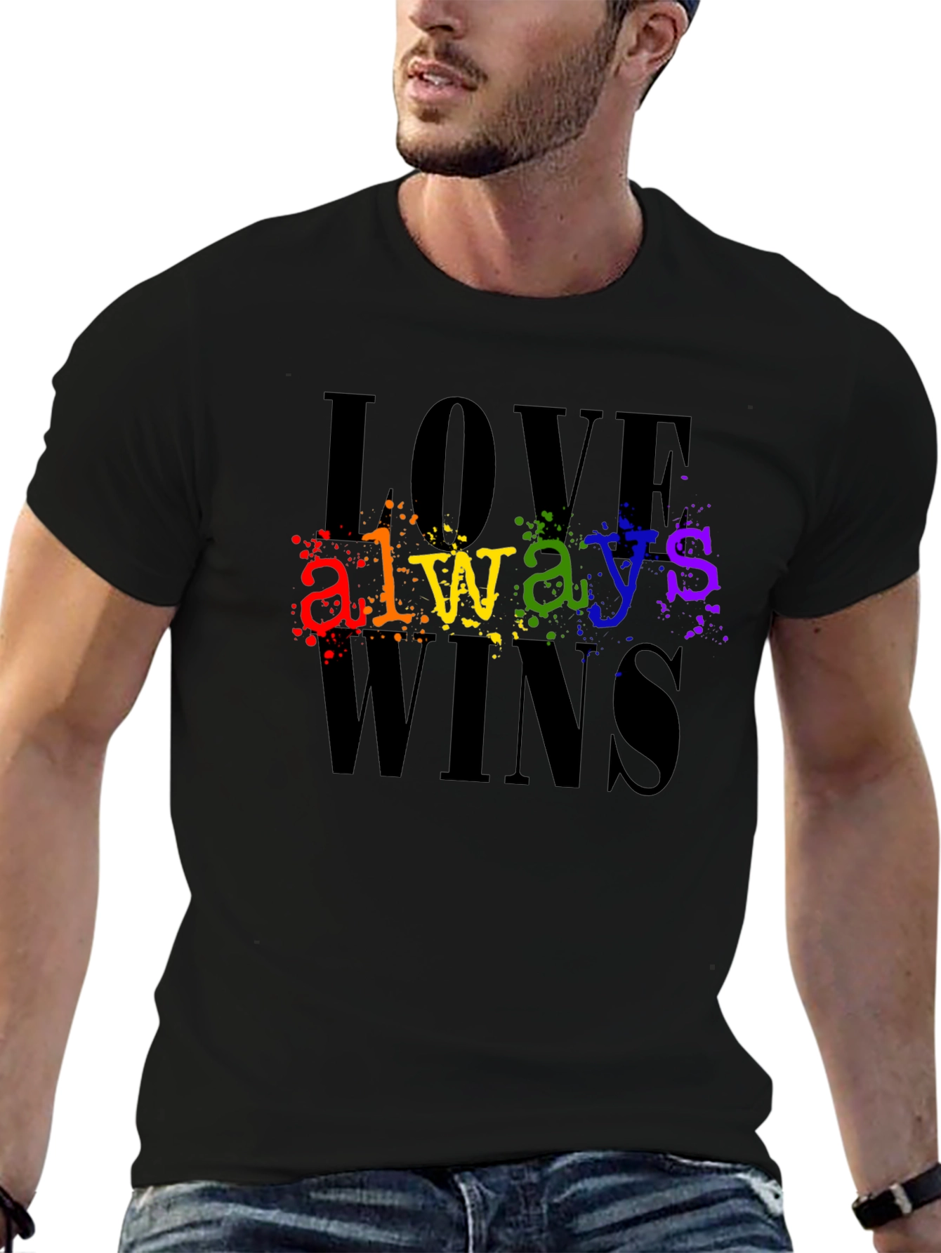 Love Always Wins LGBTQ Pride T-Shirt