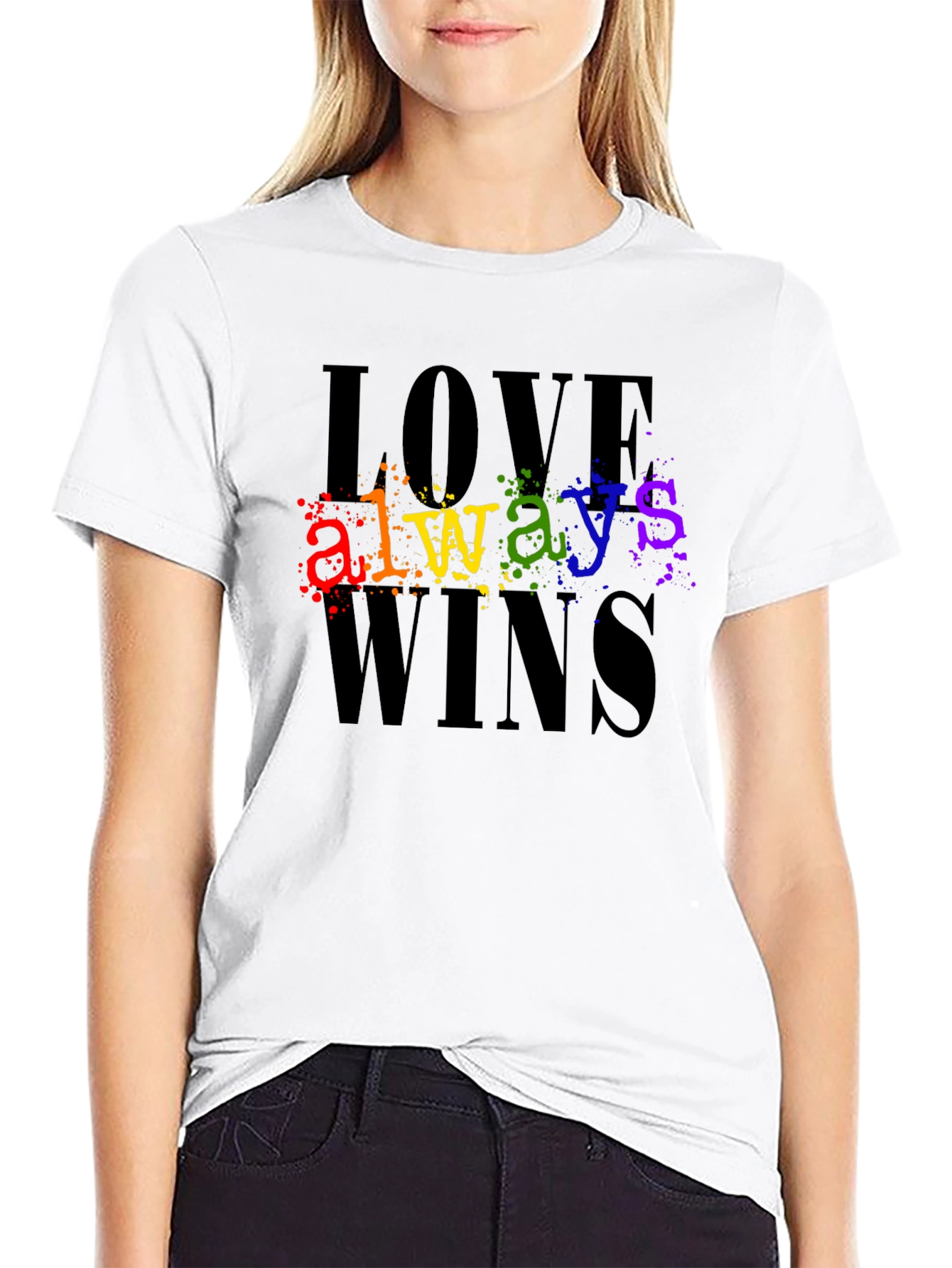 Love Always Wins LGBTQ Pride T-Shirt