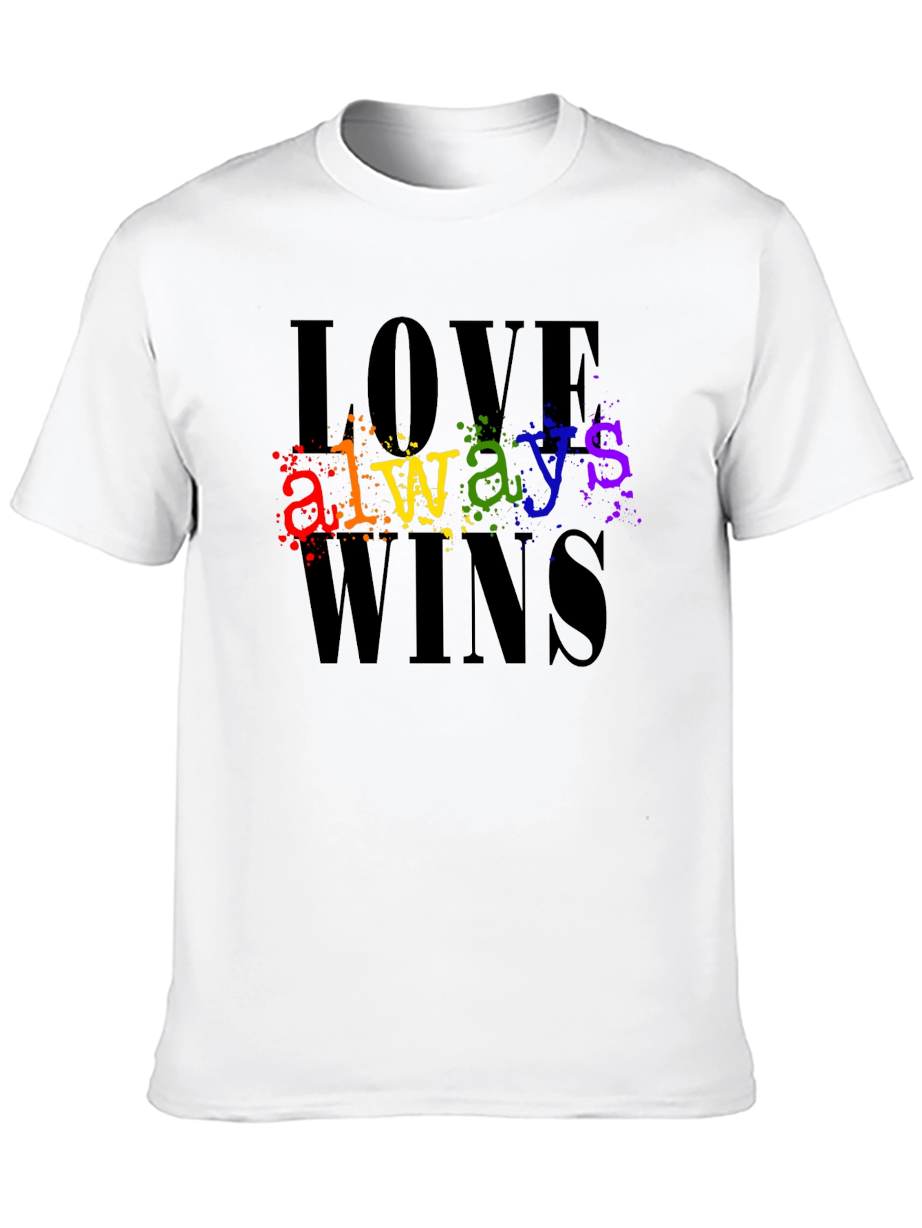 Love Always Wins LGBTQ Pride T-Shirt