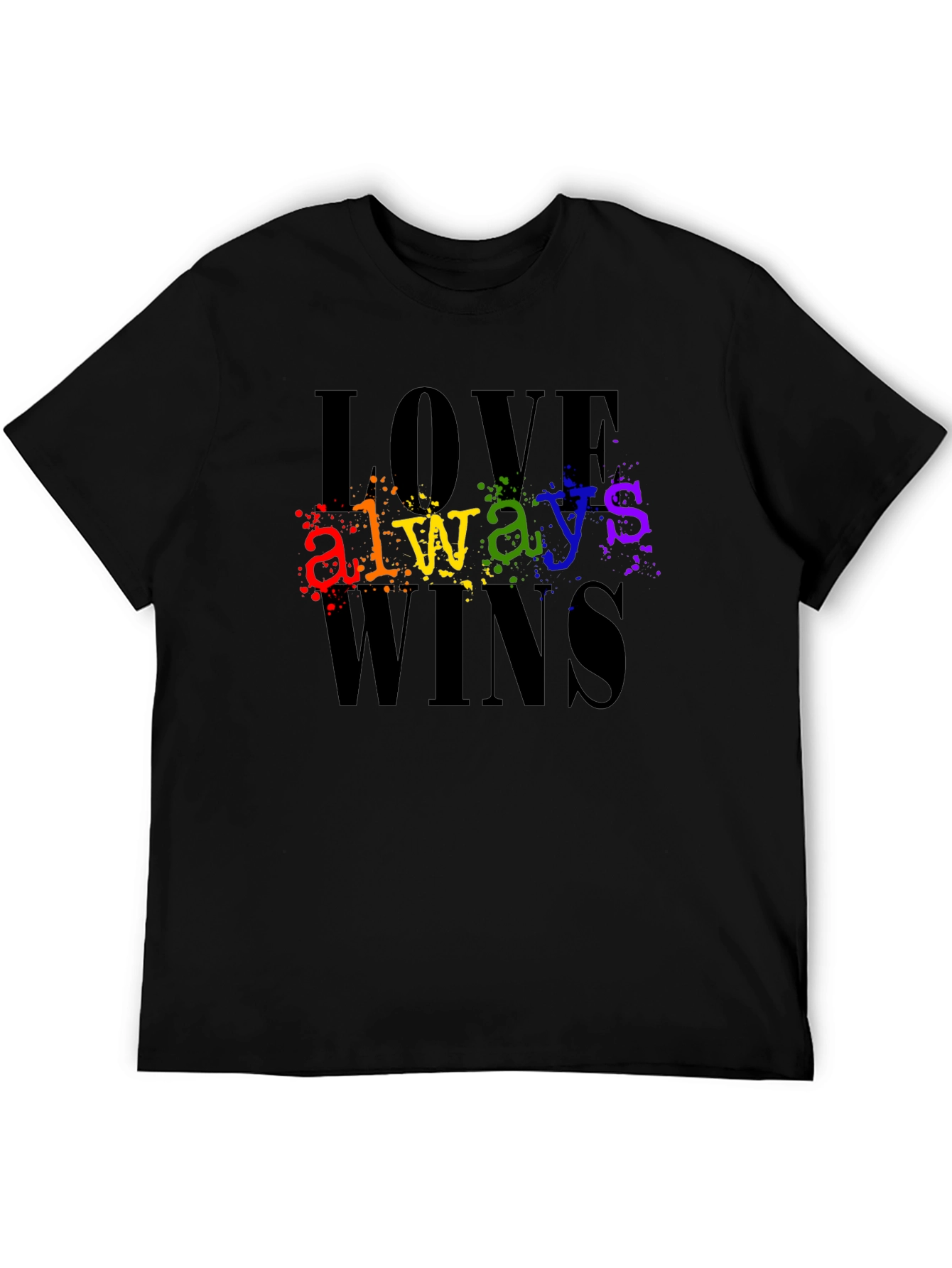 Love Always Wins LGBTQ Pride T-Shirt
