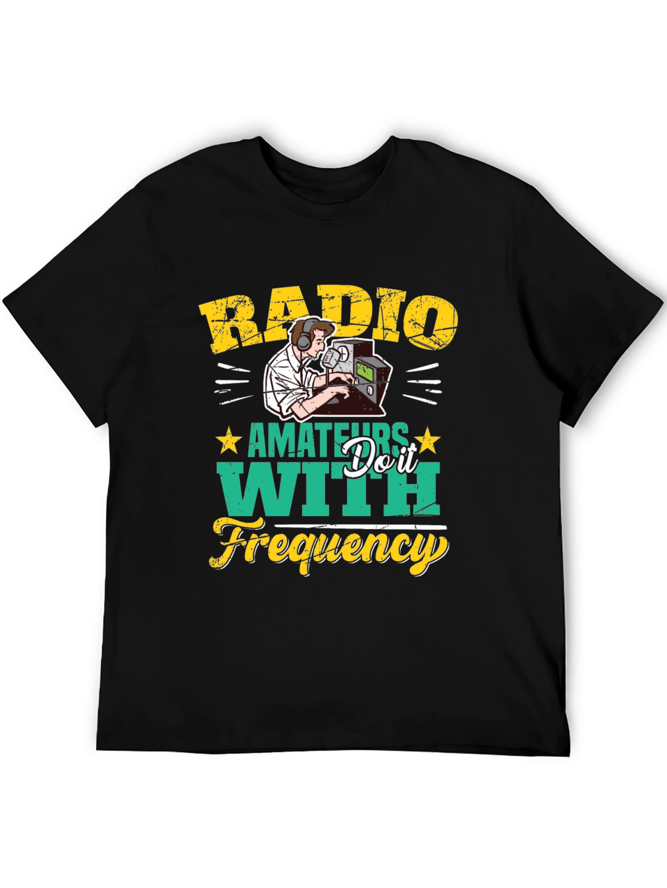 Radio Amateurs With Frequency T-Shirt
