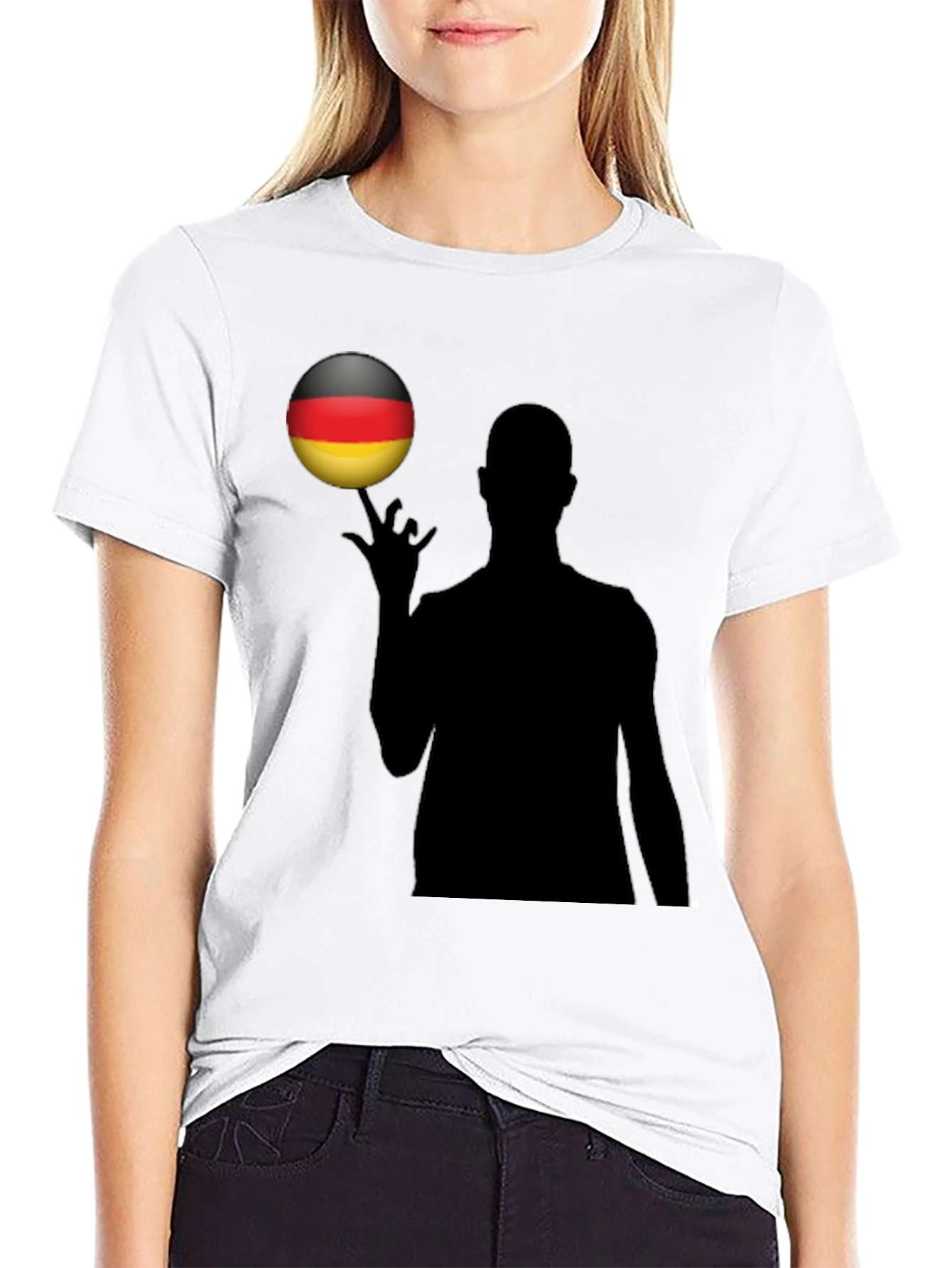 Germany Flag Basketball Graphic Tee