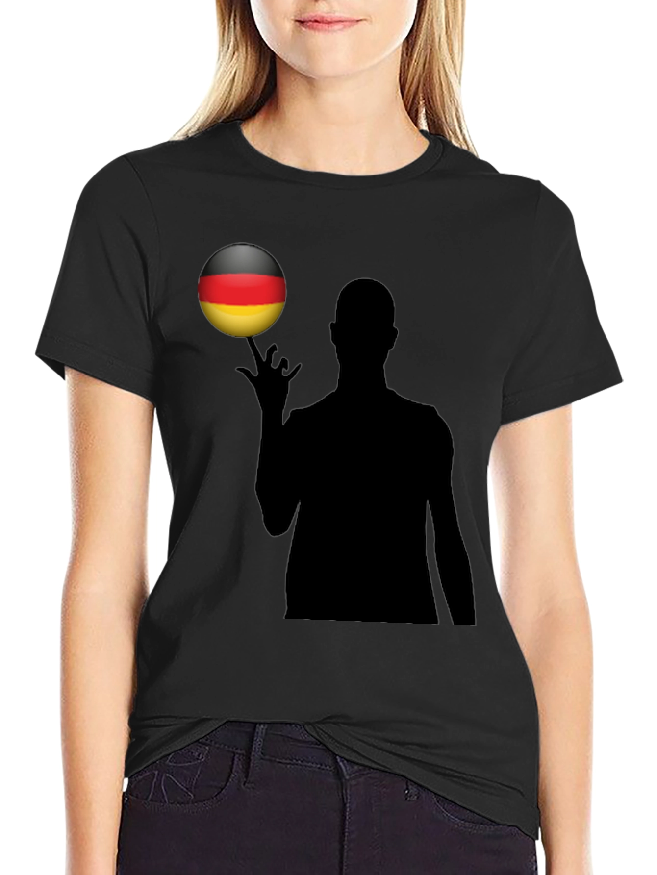 Germany Flag Basketball Graphic Tee