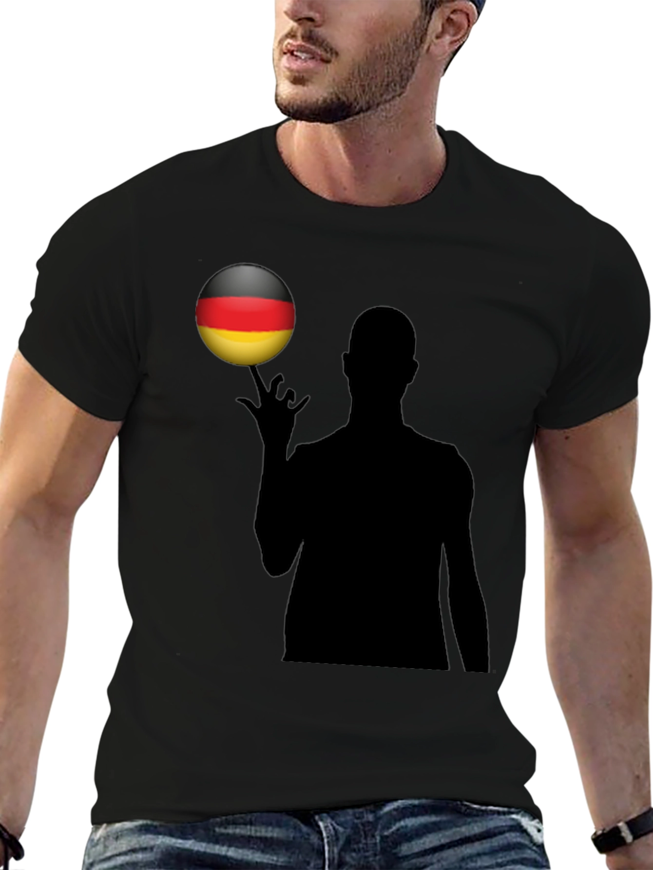 Germany Flag Basketball Graphic Tee