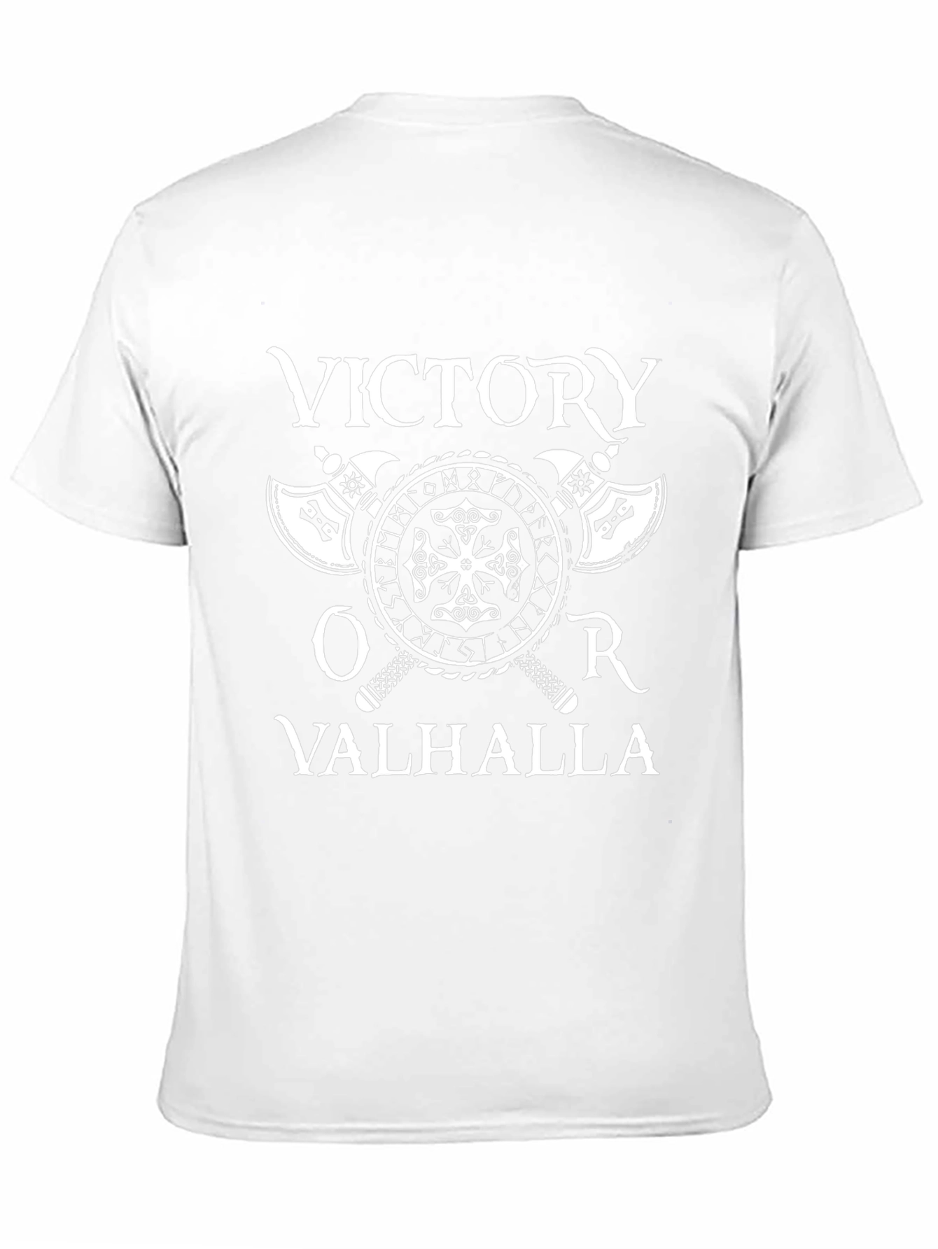 Victory or Valhalla Viking Axe T-Shirt