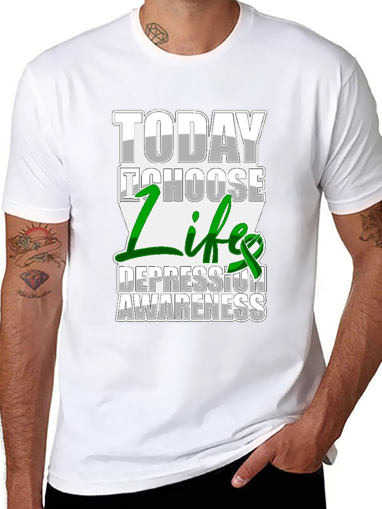 Choose Life Depression Awareness T-Shirt