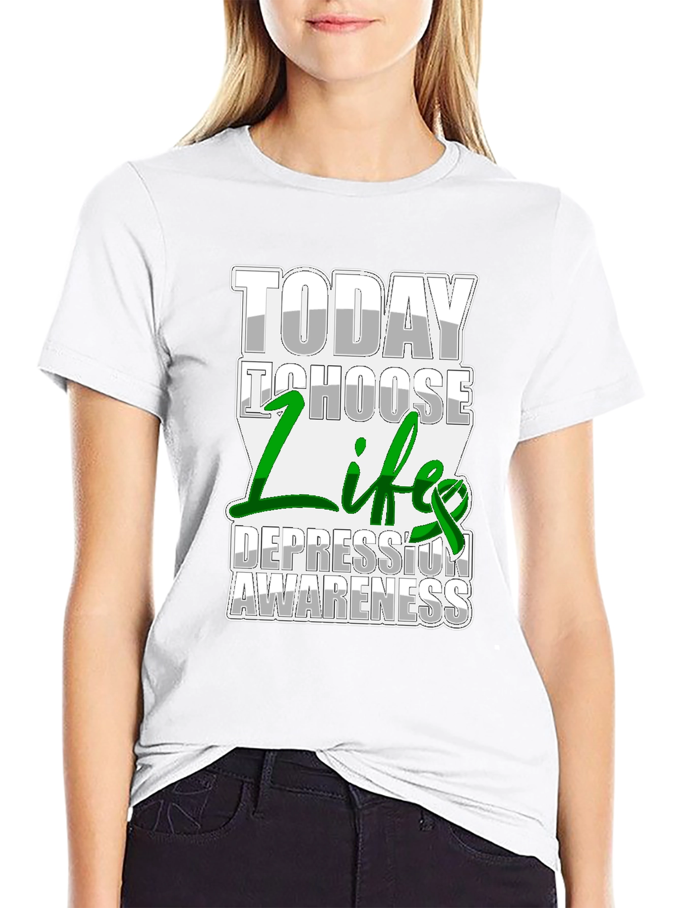 Choose Life Depression Awareness T-Shirt