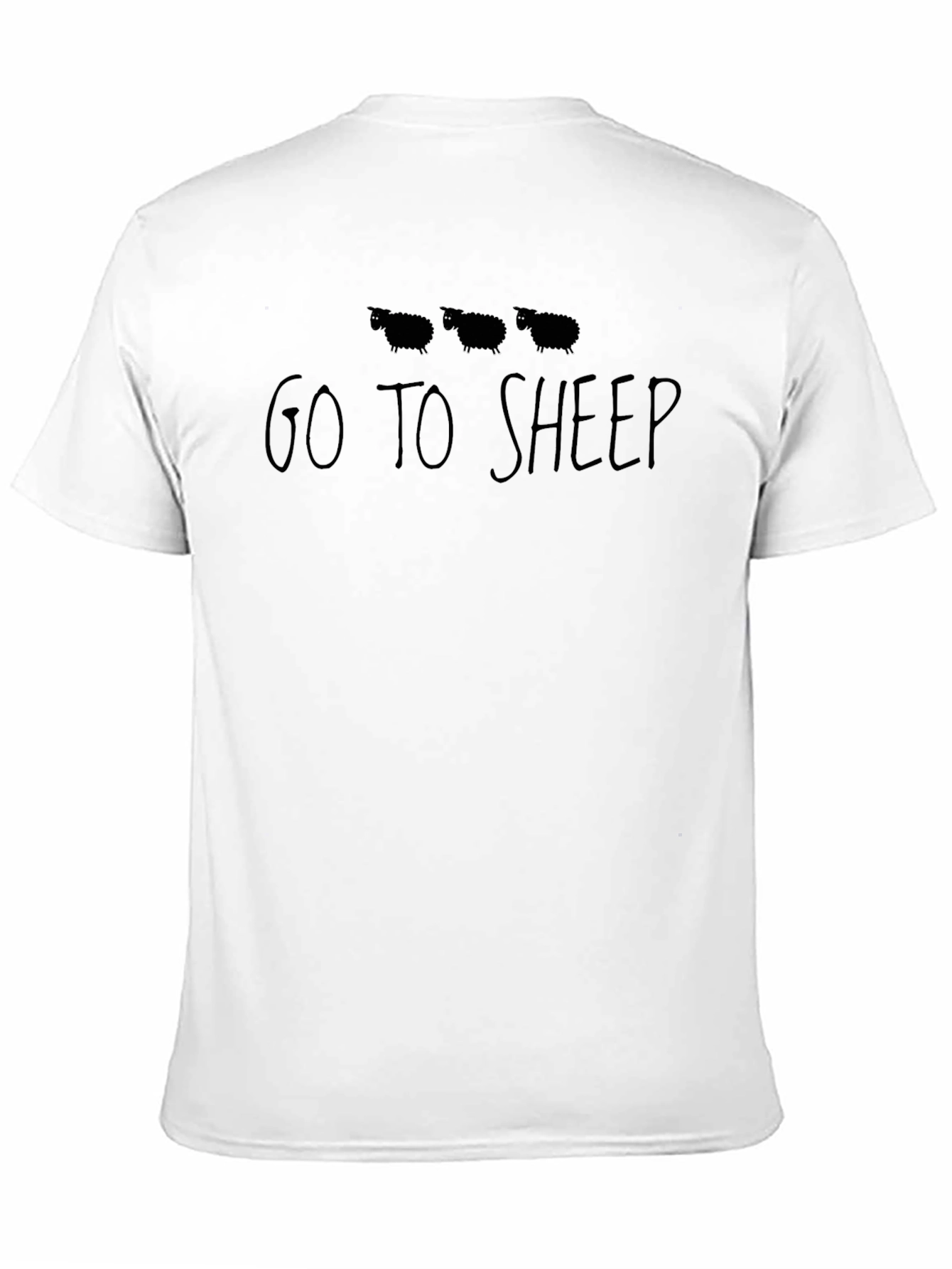 Go to Sheep Graphic Tee Black
