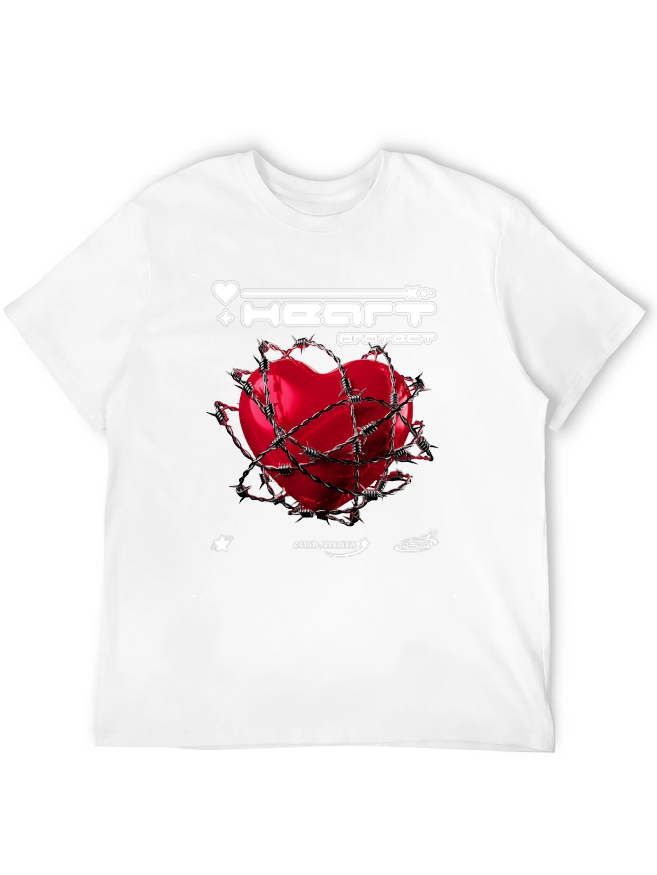 Edgy Heart Protect Graphic Tee