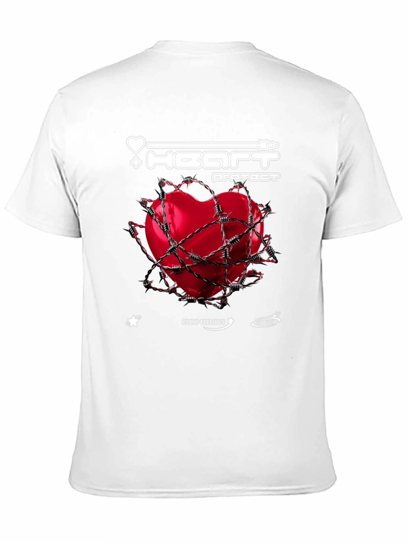Edgy Heart Protect Graphic Tee