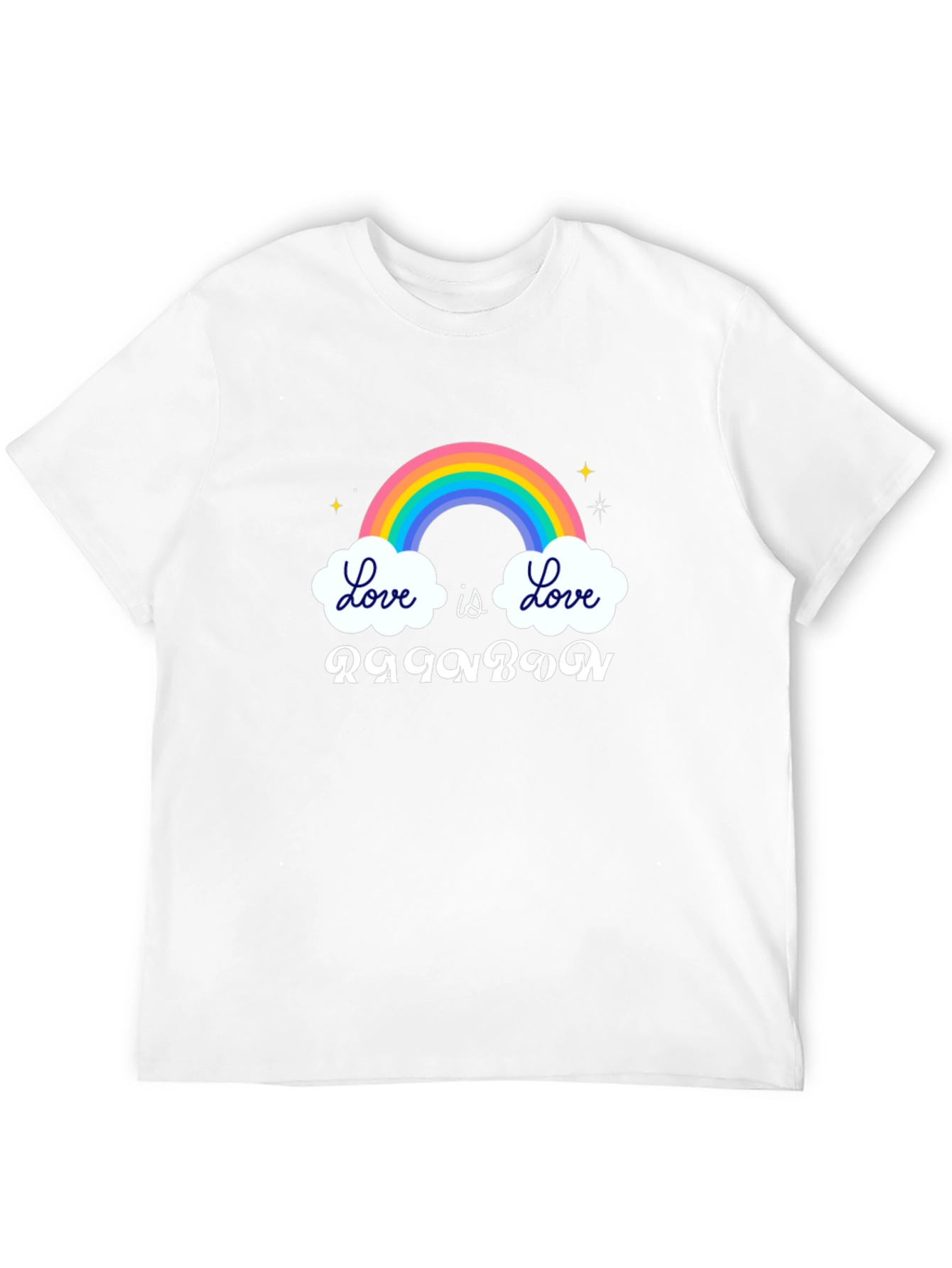 Love is Love Rainbow T-Shirt - Pride Apparel