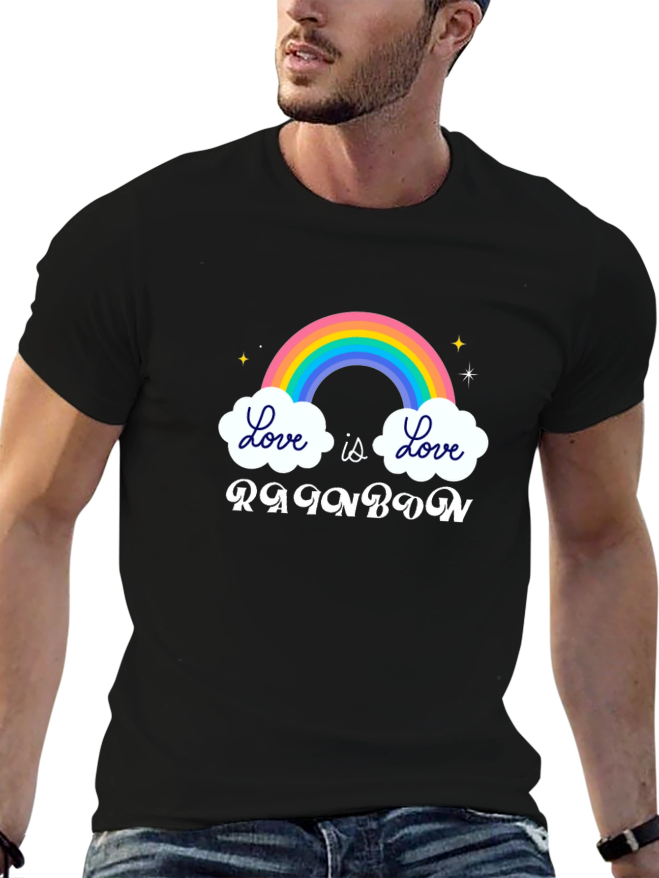 Love is Love Rainbow T-Shirt - Pride Apparel