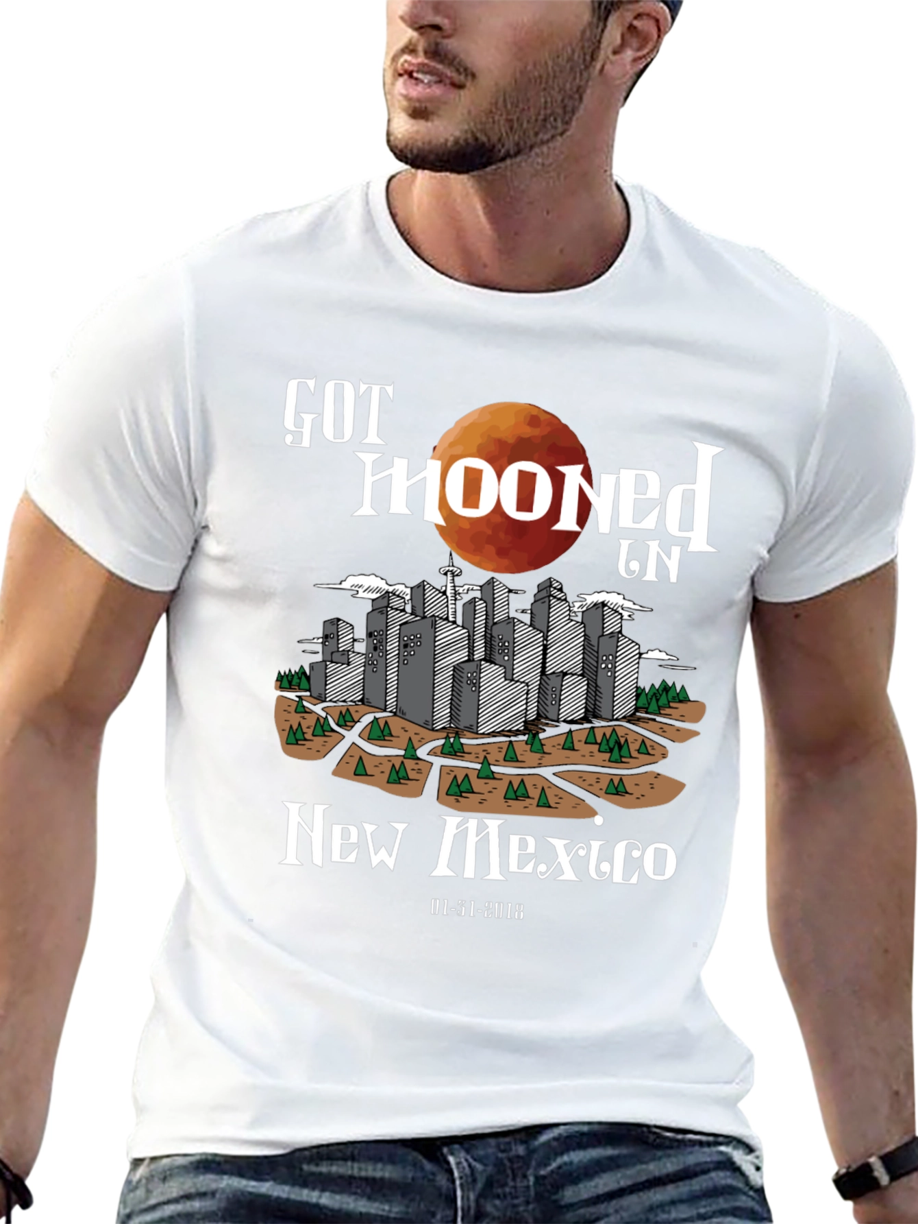 Got Mooned in New Mexico T-Shirt