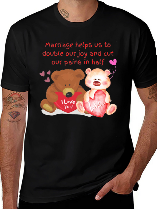 Cute Couple Bears Valentine T-Shirt