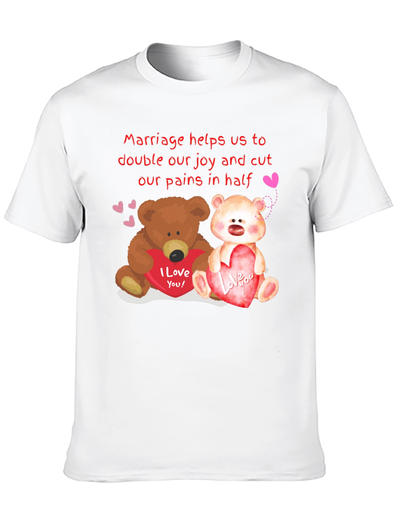 Cute Couple Bears Valentine T-Shirt
