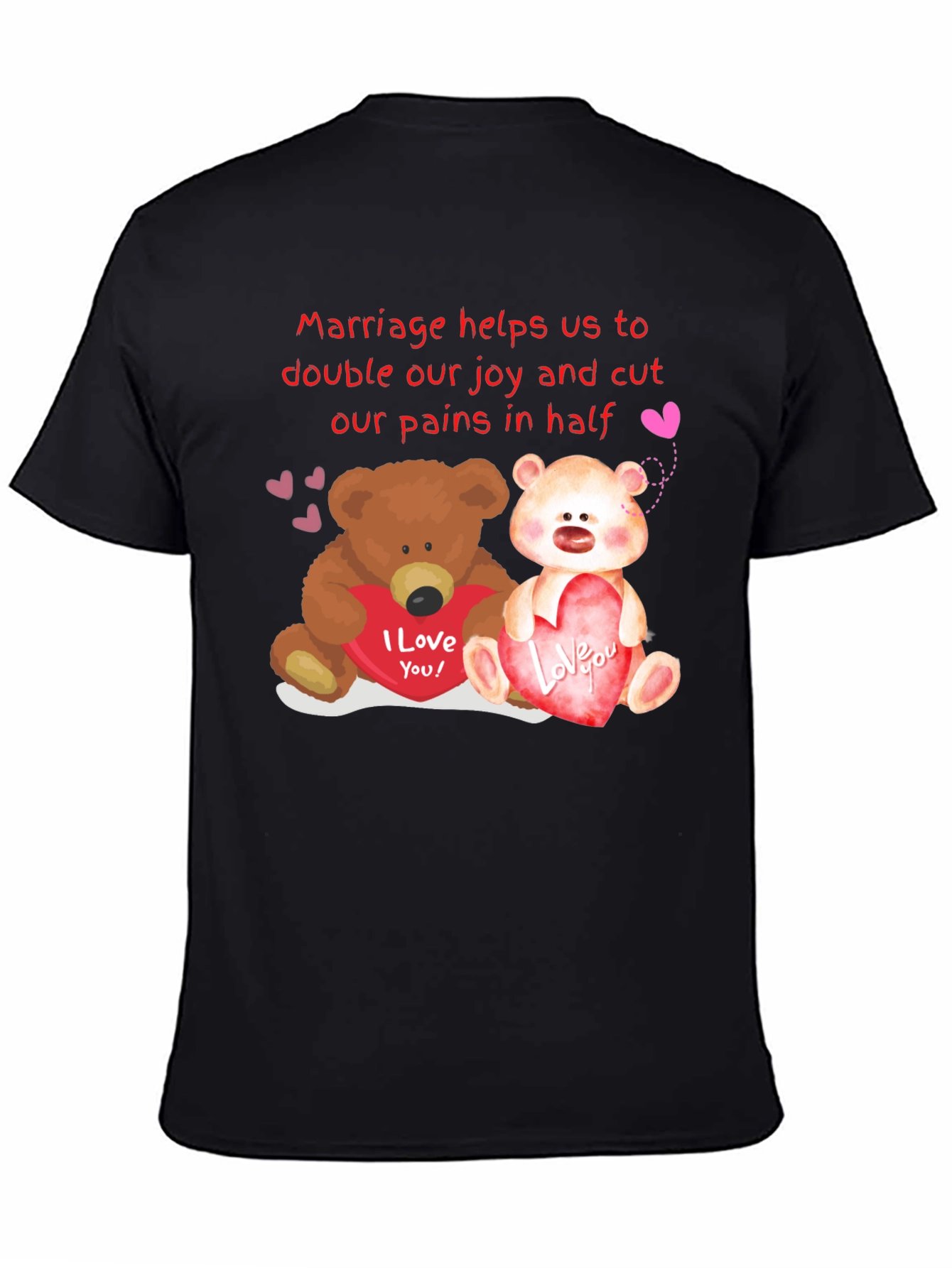 Cute Couple Bears Valentine T-Shirt