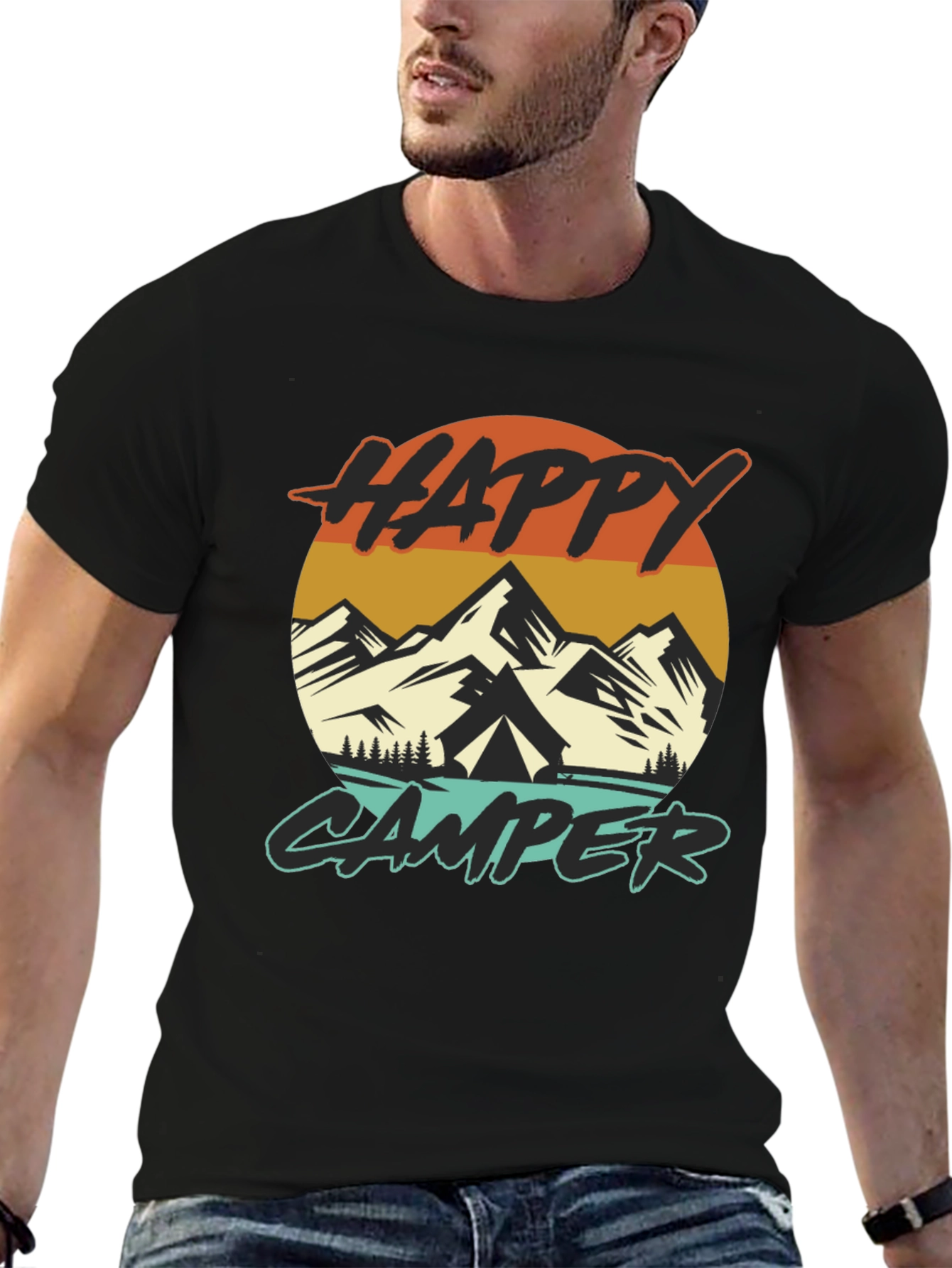 Happy Camper Graphic Tee