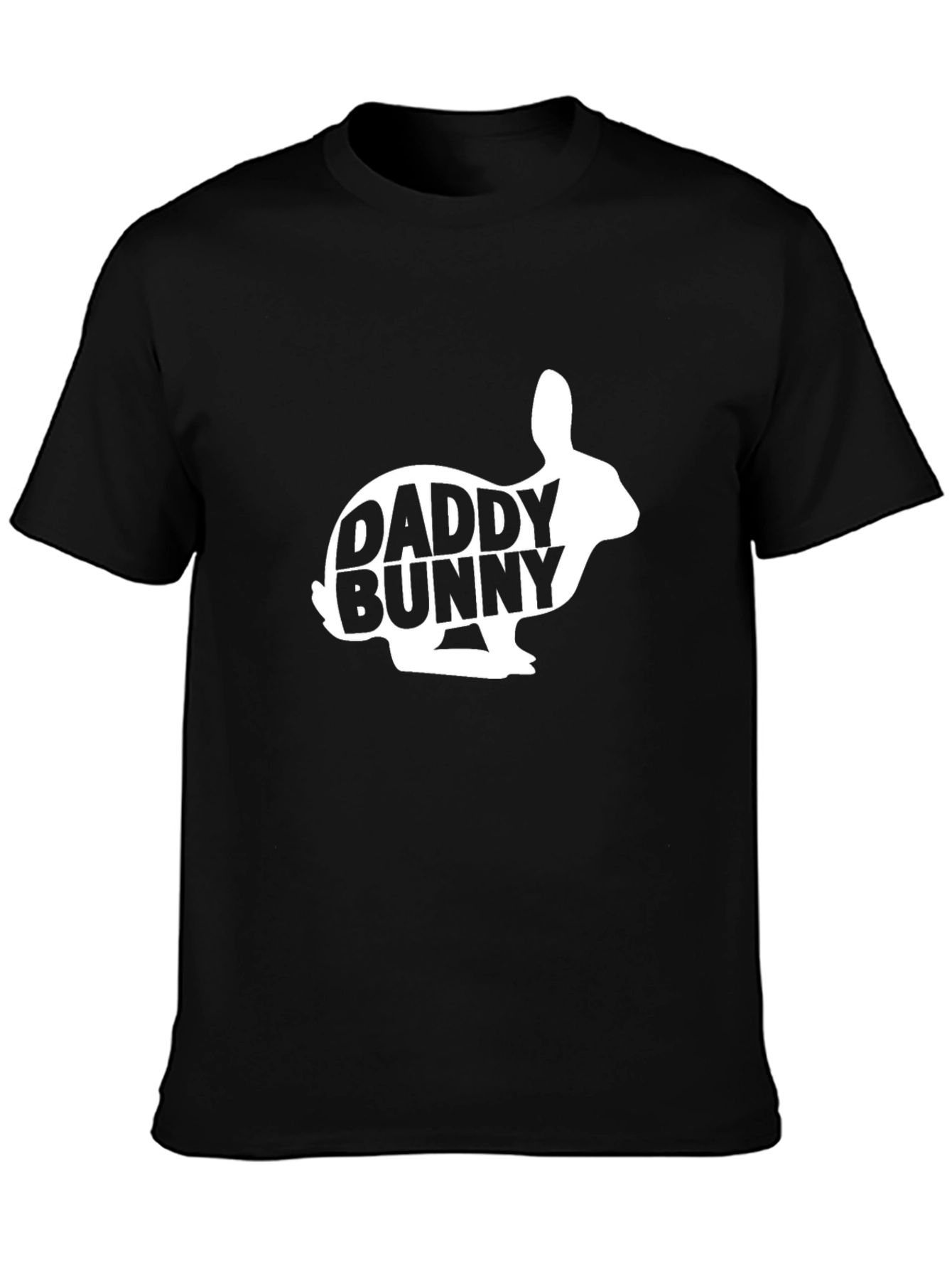 Daddy Bunny Graphic Tee - Soft Cotton Blend
