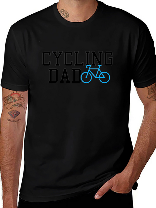 Cycling Dad Graphic Tee - Bike Lovers T-Shirt