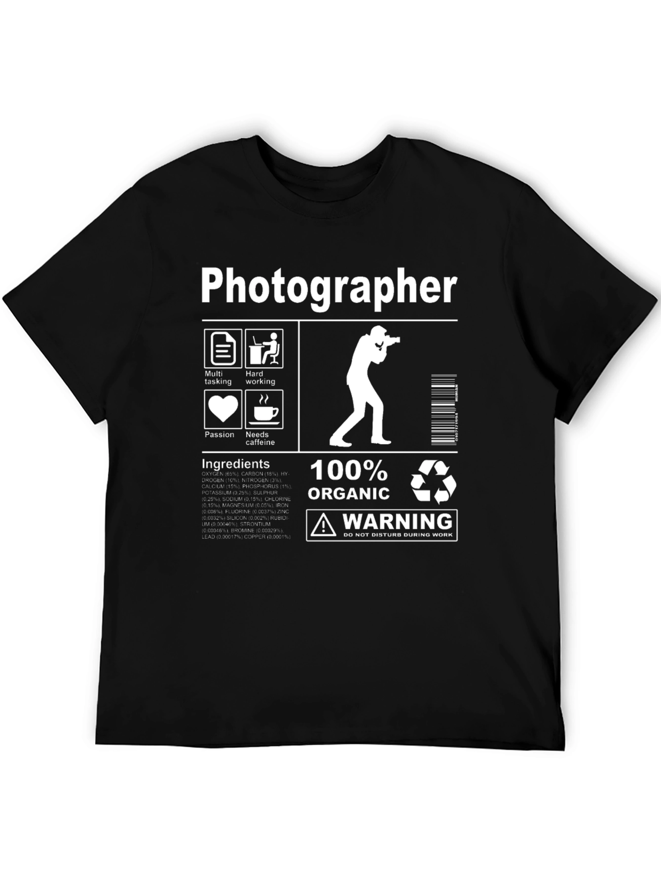 Photographer Funny Job T-Shirt