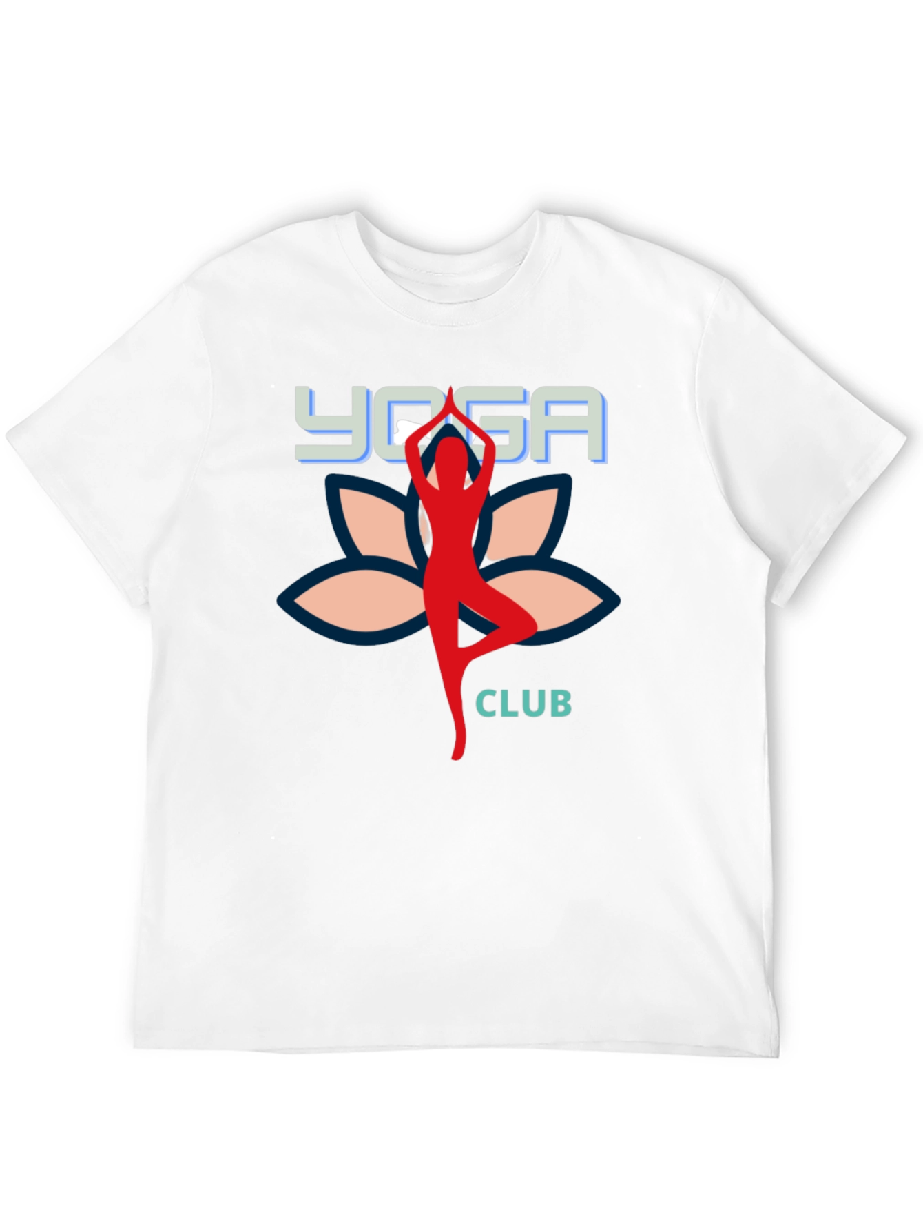 Yoga Club Black T-Shirt for Men