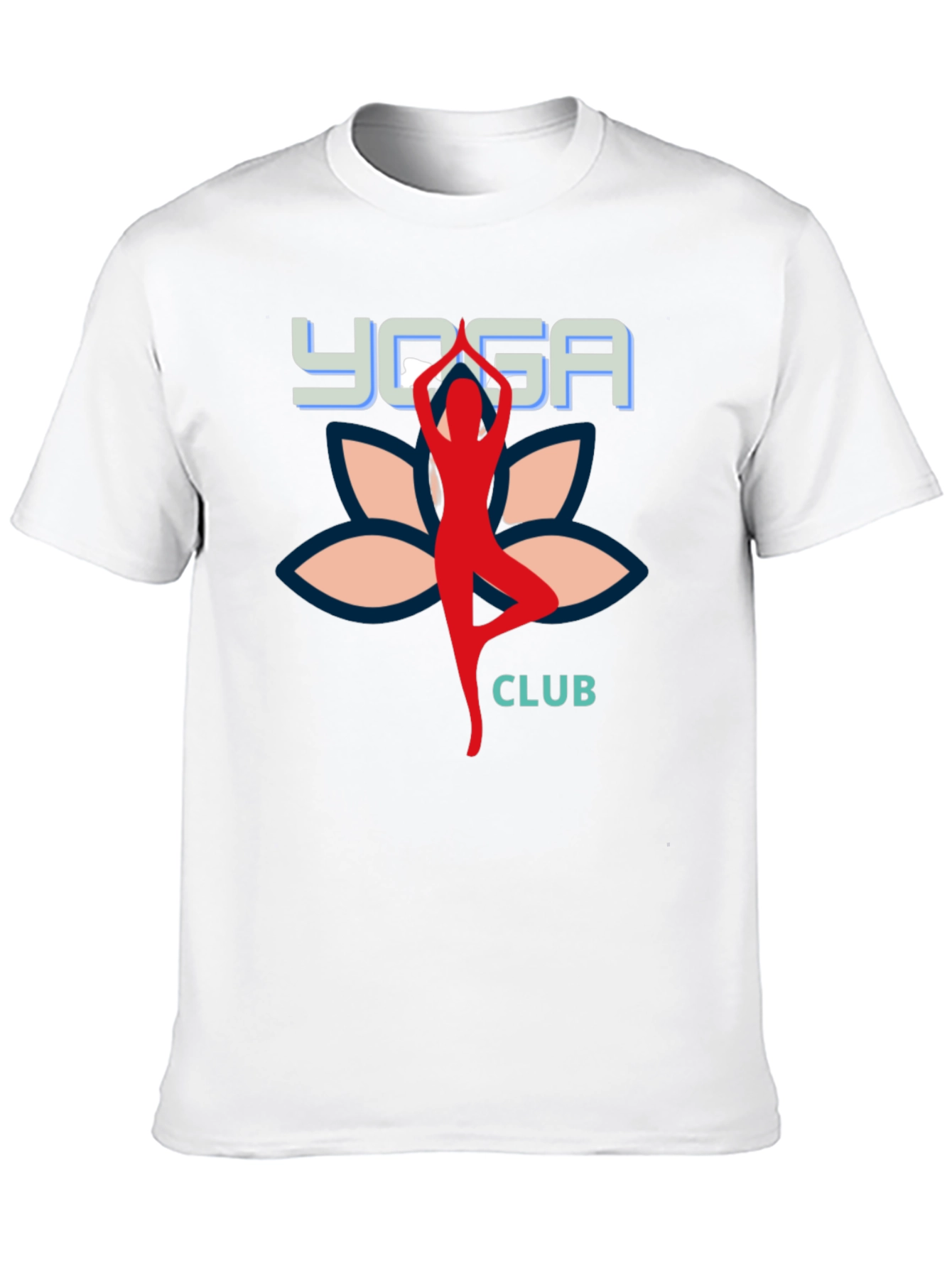 Yoga Club Black T-Shirt for Men