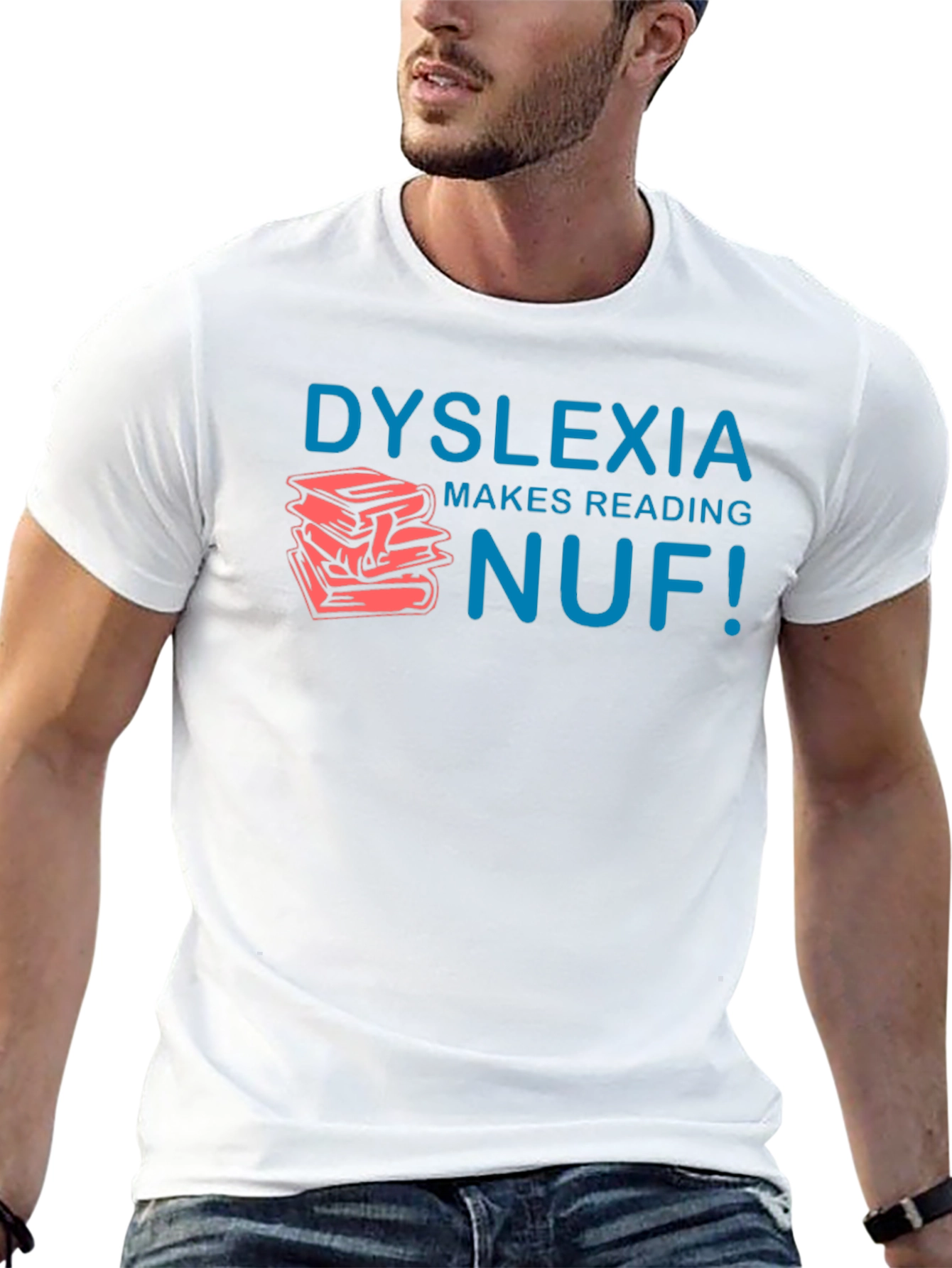 Dyslexia Awareness Graphic T-Shirt