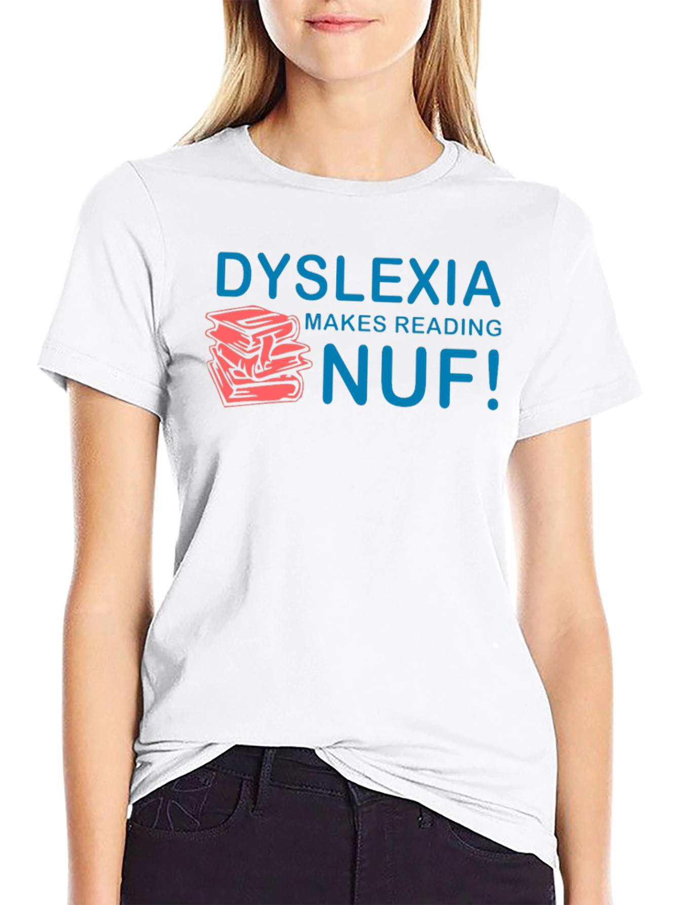 Dyslexia Awareness Graphic T-Shirt