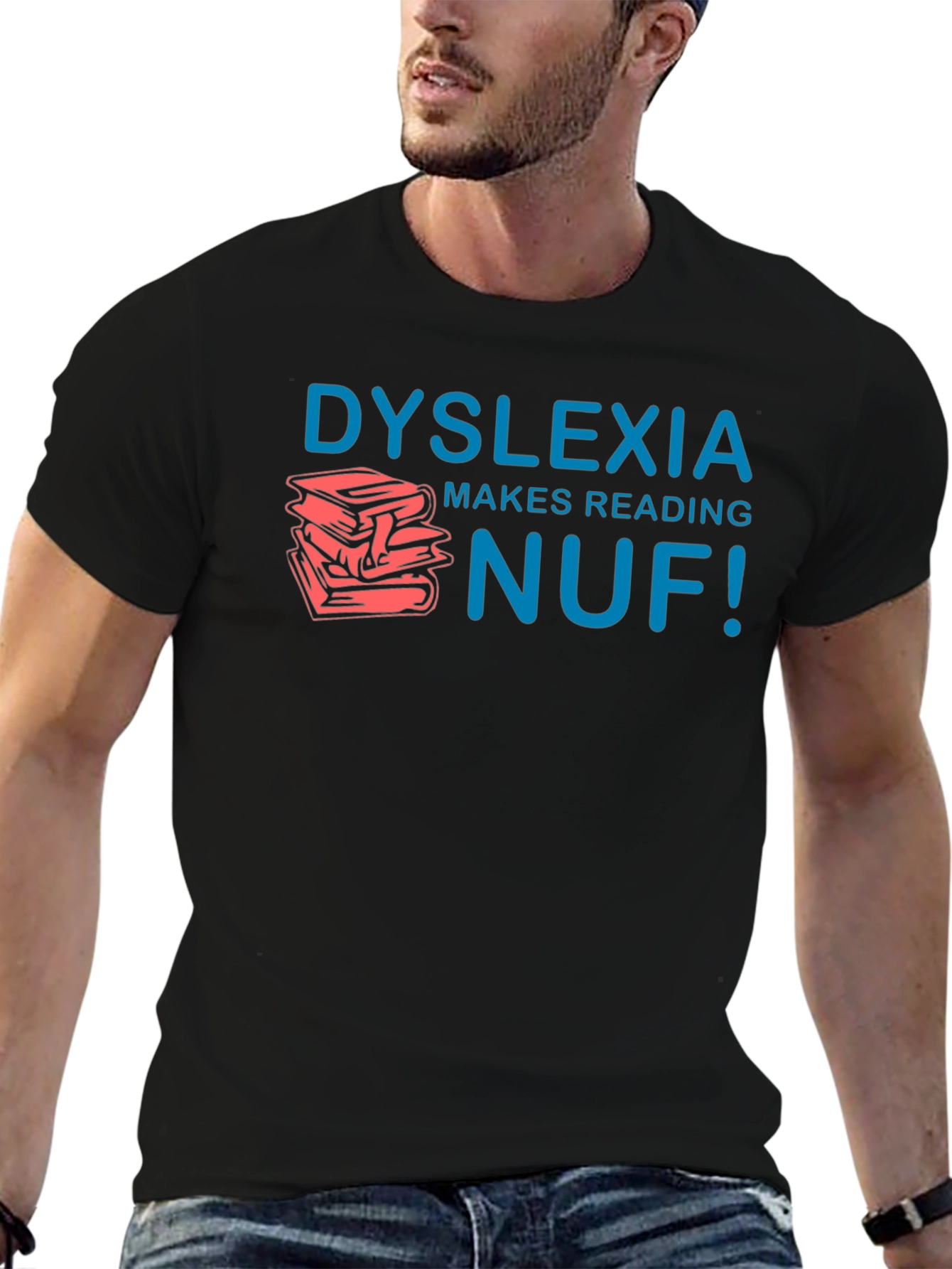 Dyslexia Awareness Graphic T-Shirt