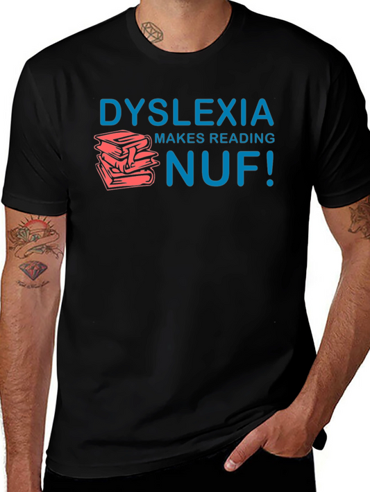 Dyslexia Awareness Graphic T-Shirt