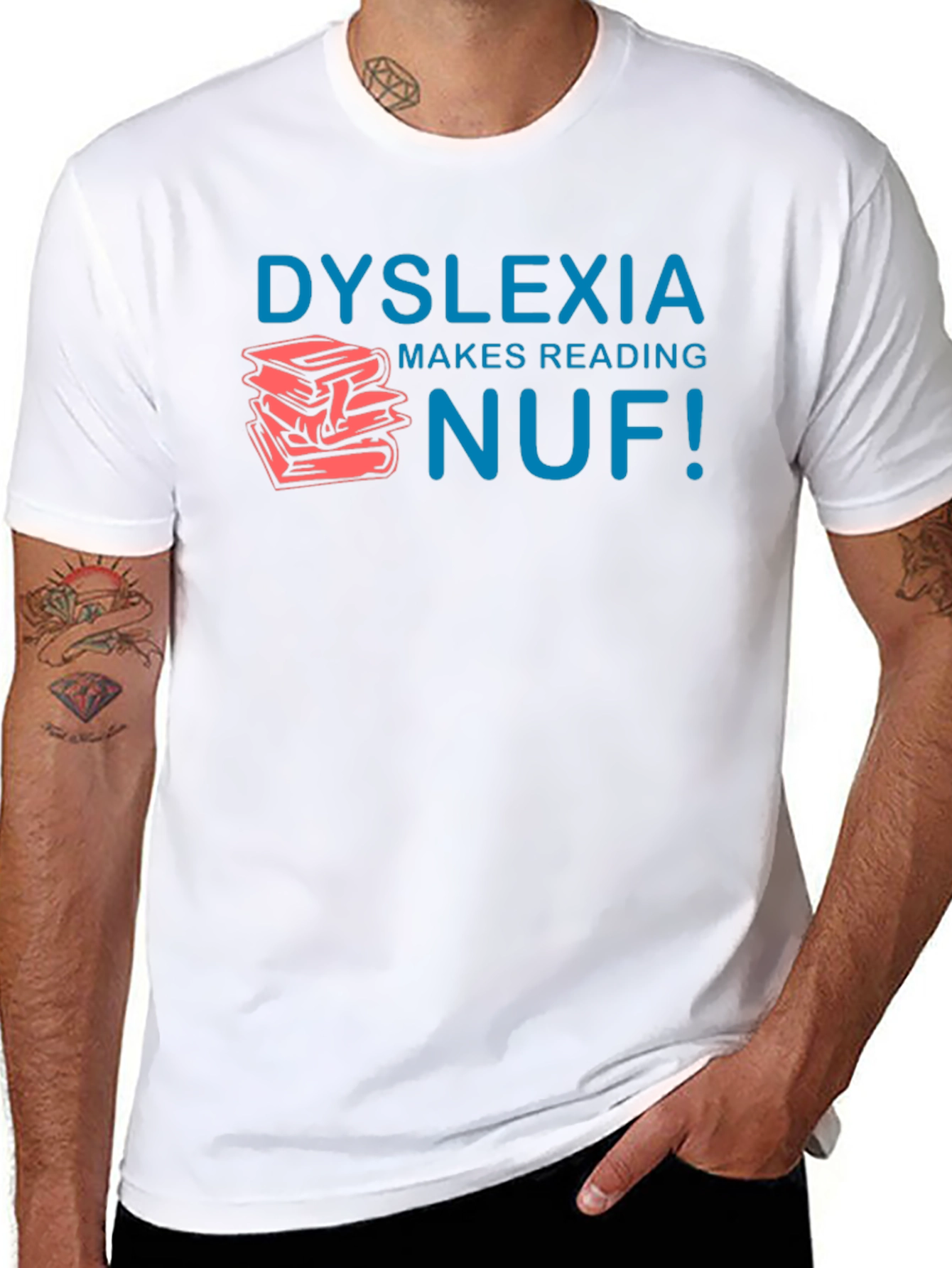 Dyslexia Awareness Graphic T-Shirt