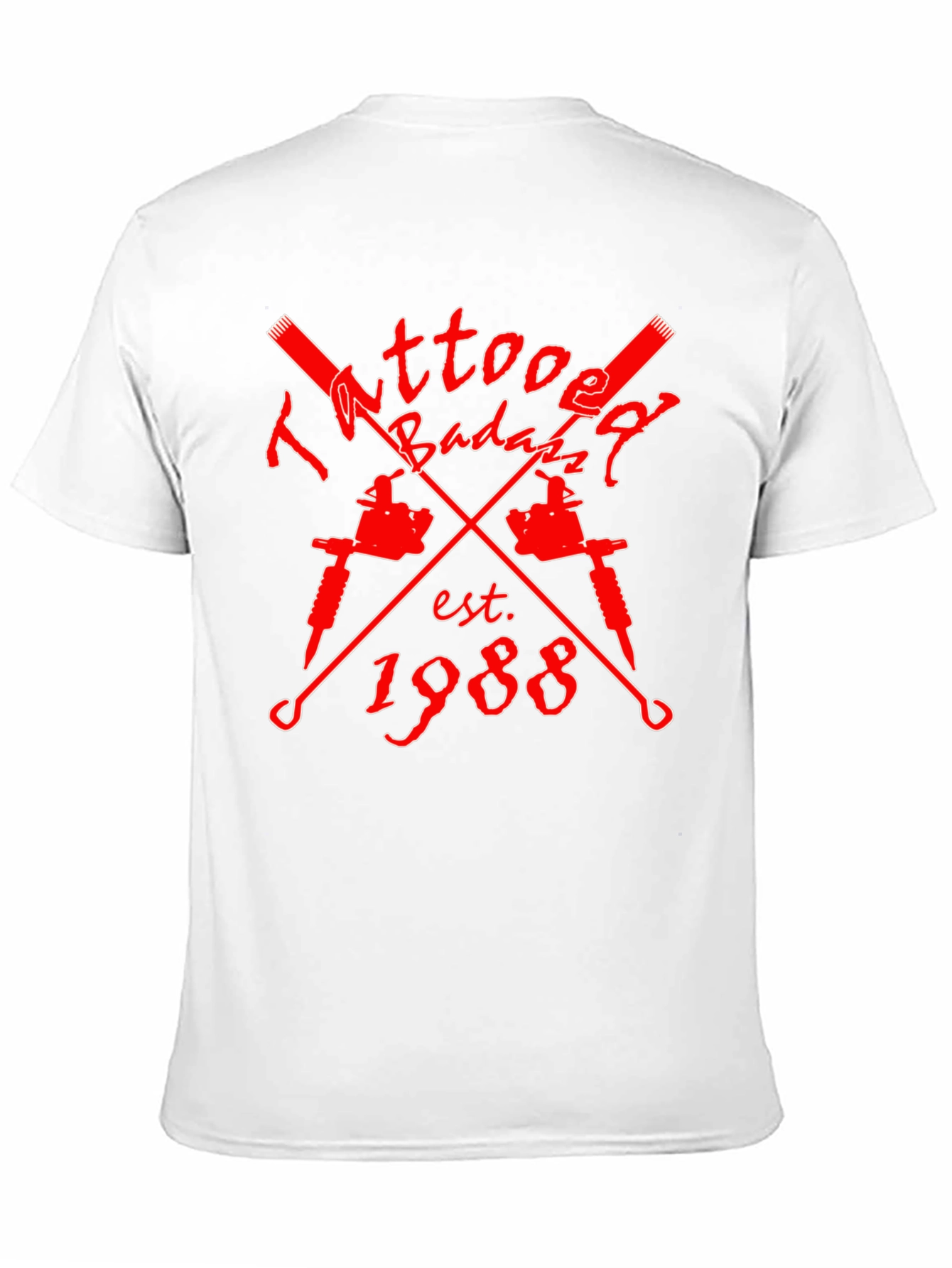 Tattoo Badazz Est 1988 Black Graphic Tee