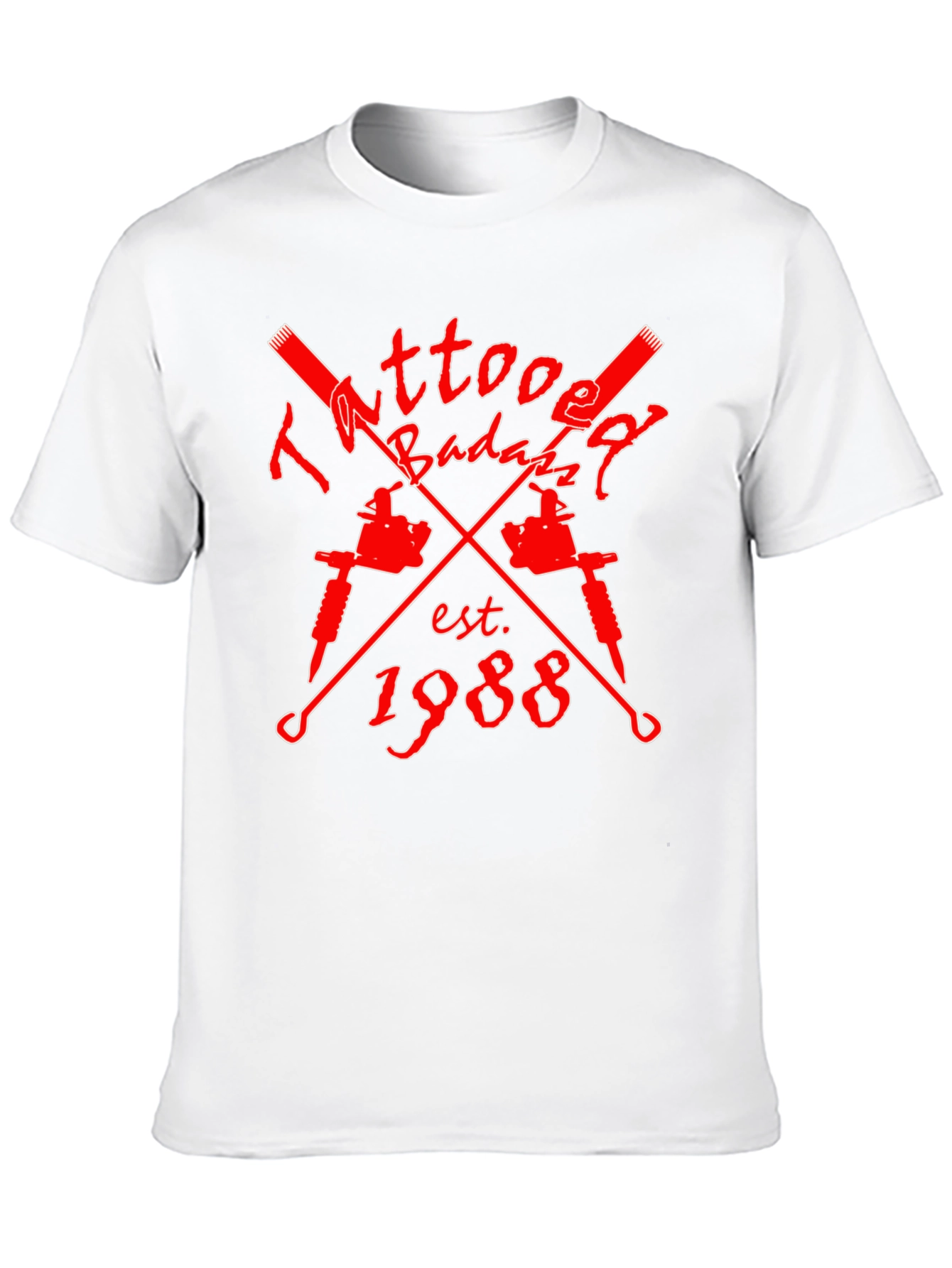 Tattoo Badazz Est 1988 Black Graphic Tee