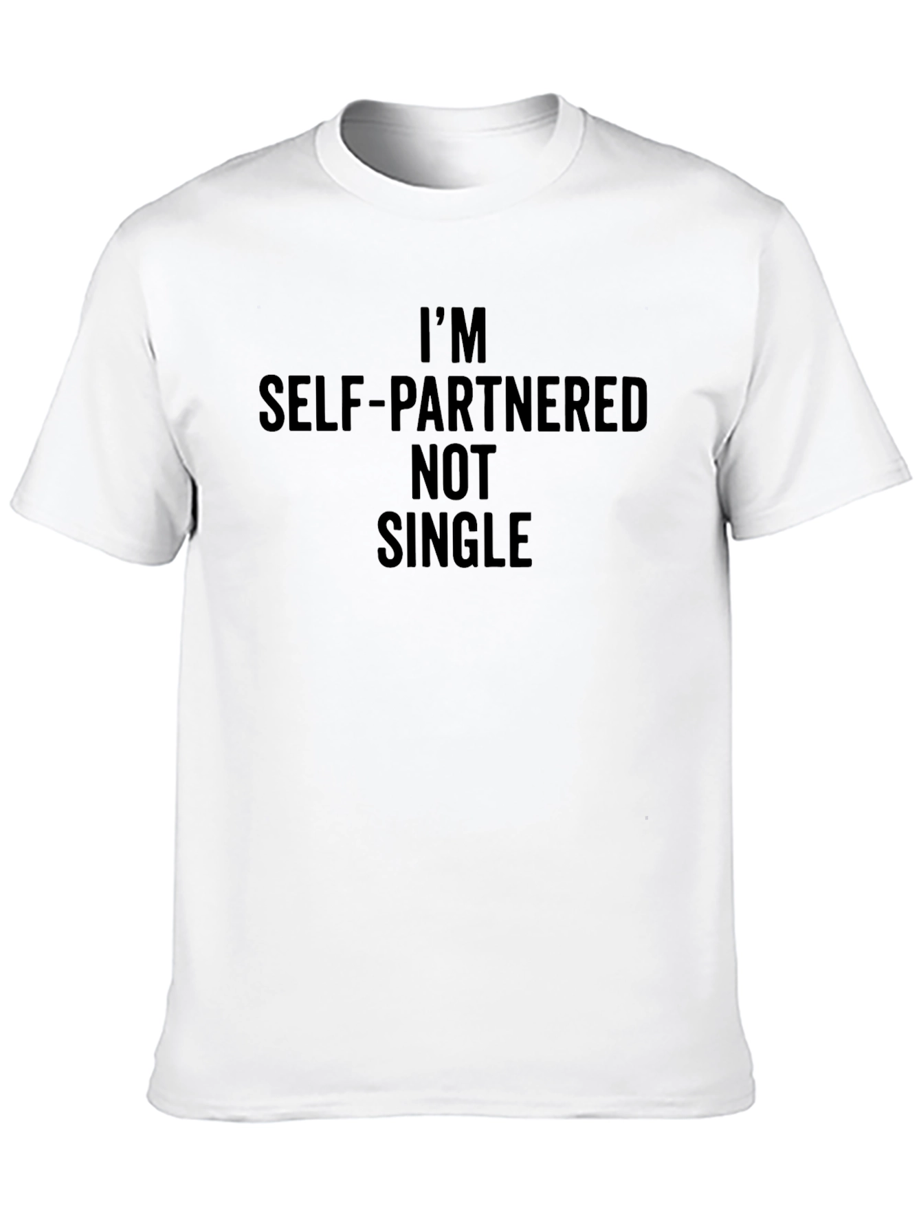 Self-Partnered Not Single Graphic Tee