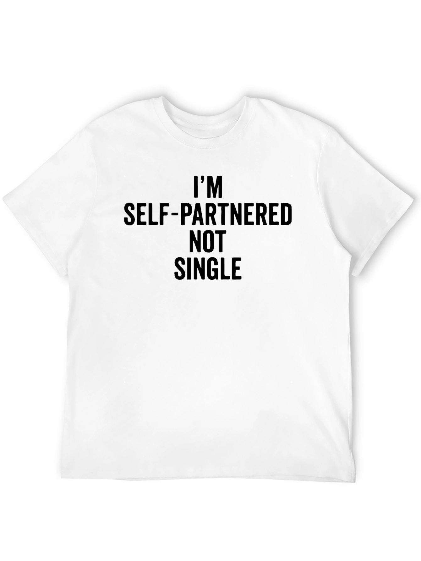 Self-Partnered Not Single Graphic Tee