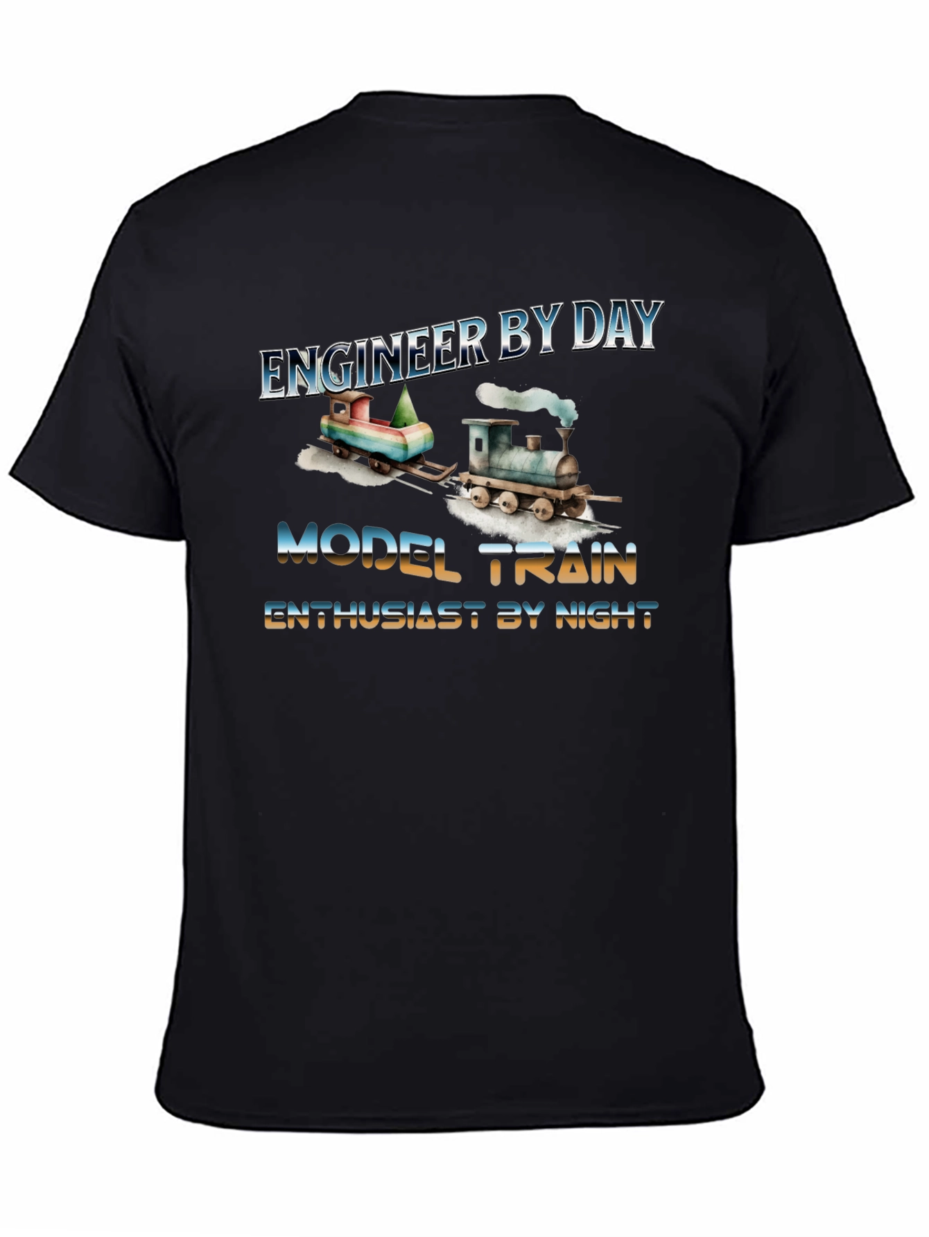 Engineer By Day Model Train Enthusiast T-Shirt