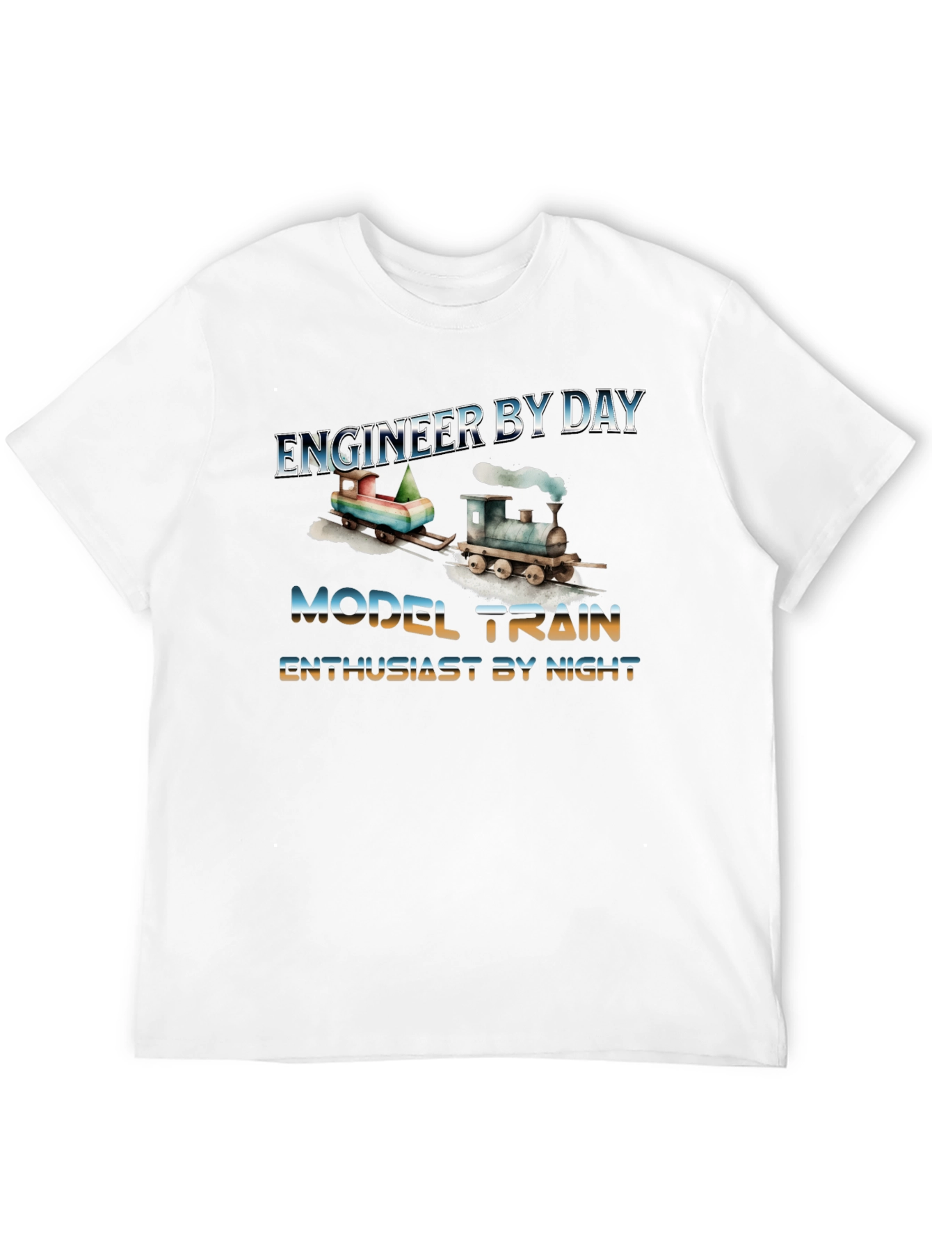 Engineer By Day Model Train Enthusiast T-Shirt